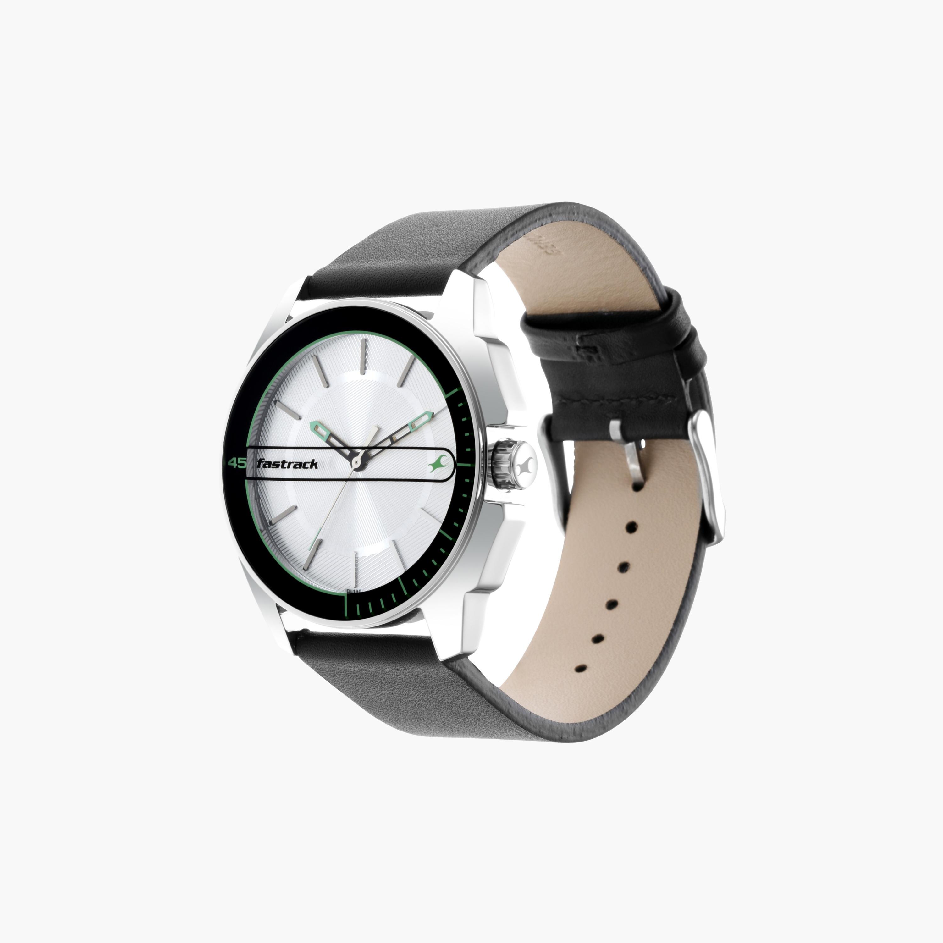 Fastrack Men's Analogue Leather Strap Watch-men-watchesandjewellery-watches-image-3