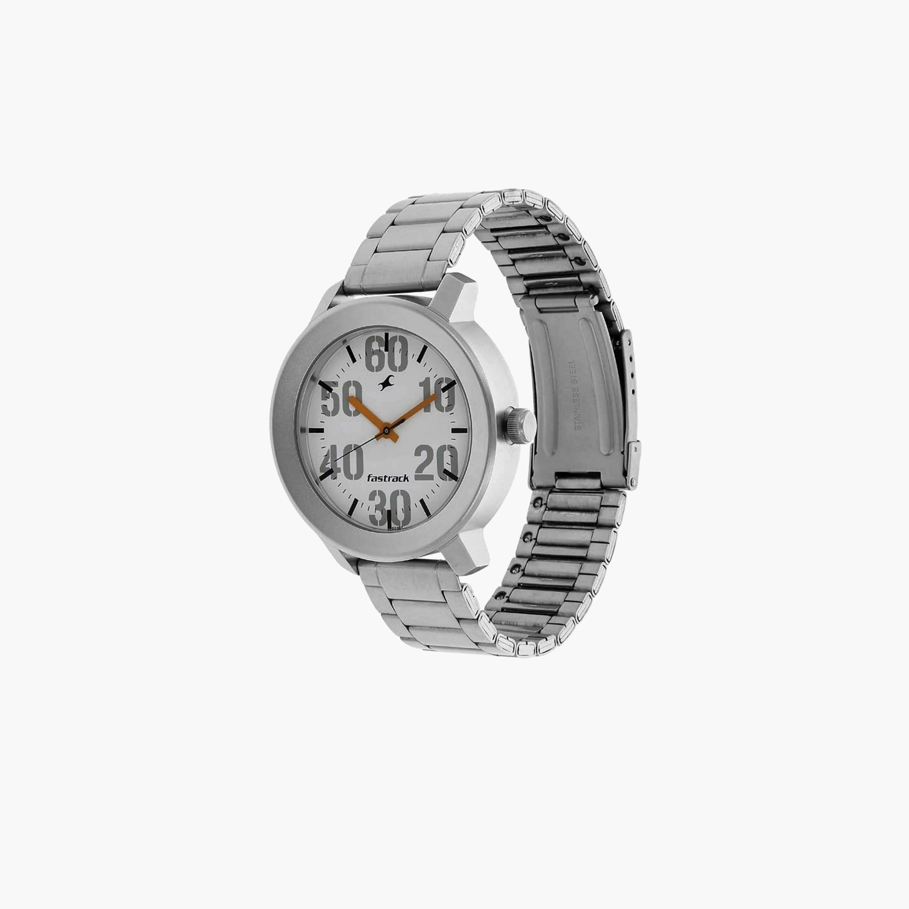 Fastrack Stainless Steel Analogue Watch-men-watchesandjewellery-watches-image-2