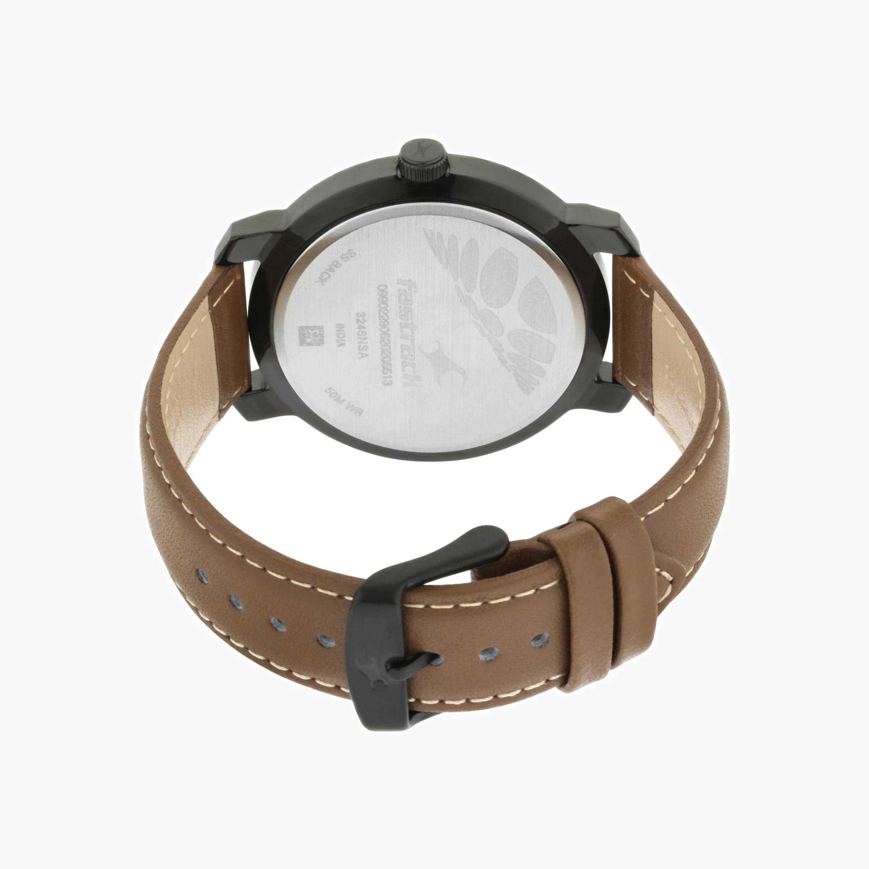 Fastrack Men's Analogue Leather Watch-men-watchesandjewellery-watches-image-2