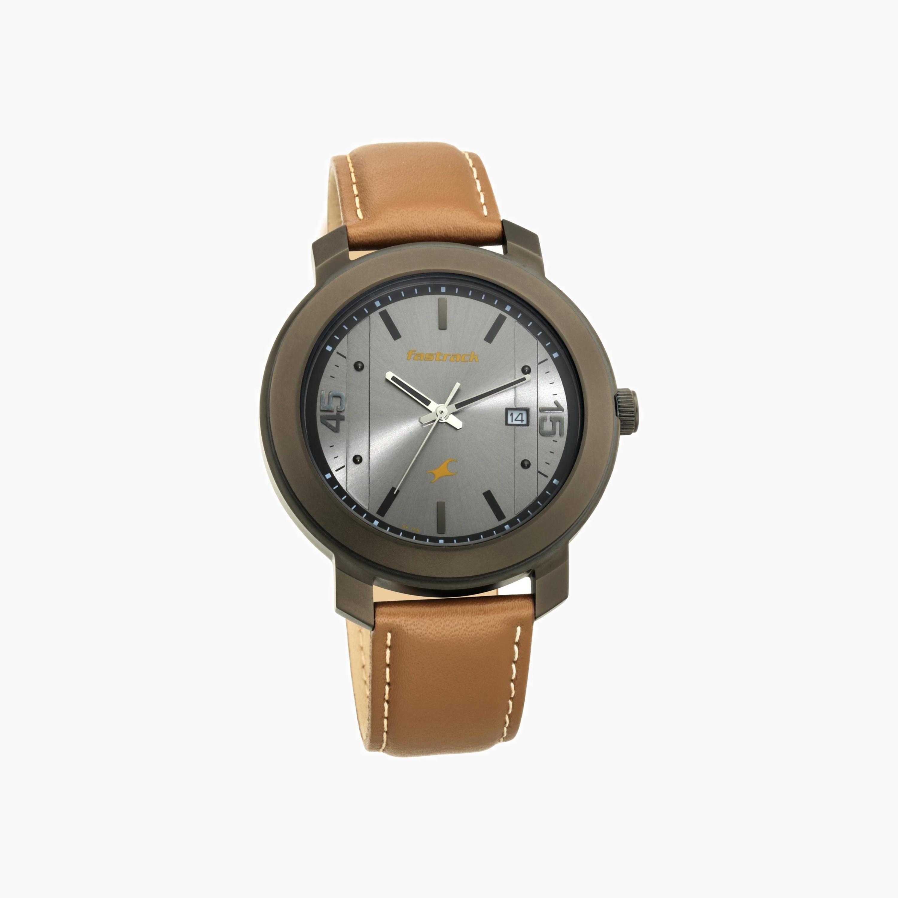 Fastrack Men's Analogue Leather Watch-men-watchesandjewellery-watches-image-5
