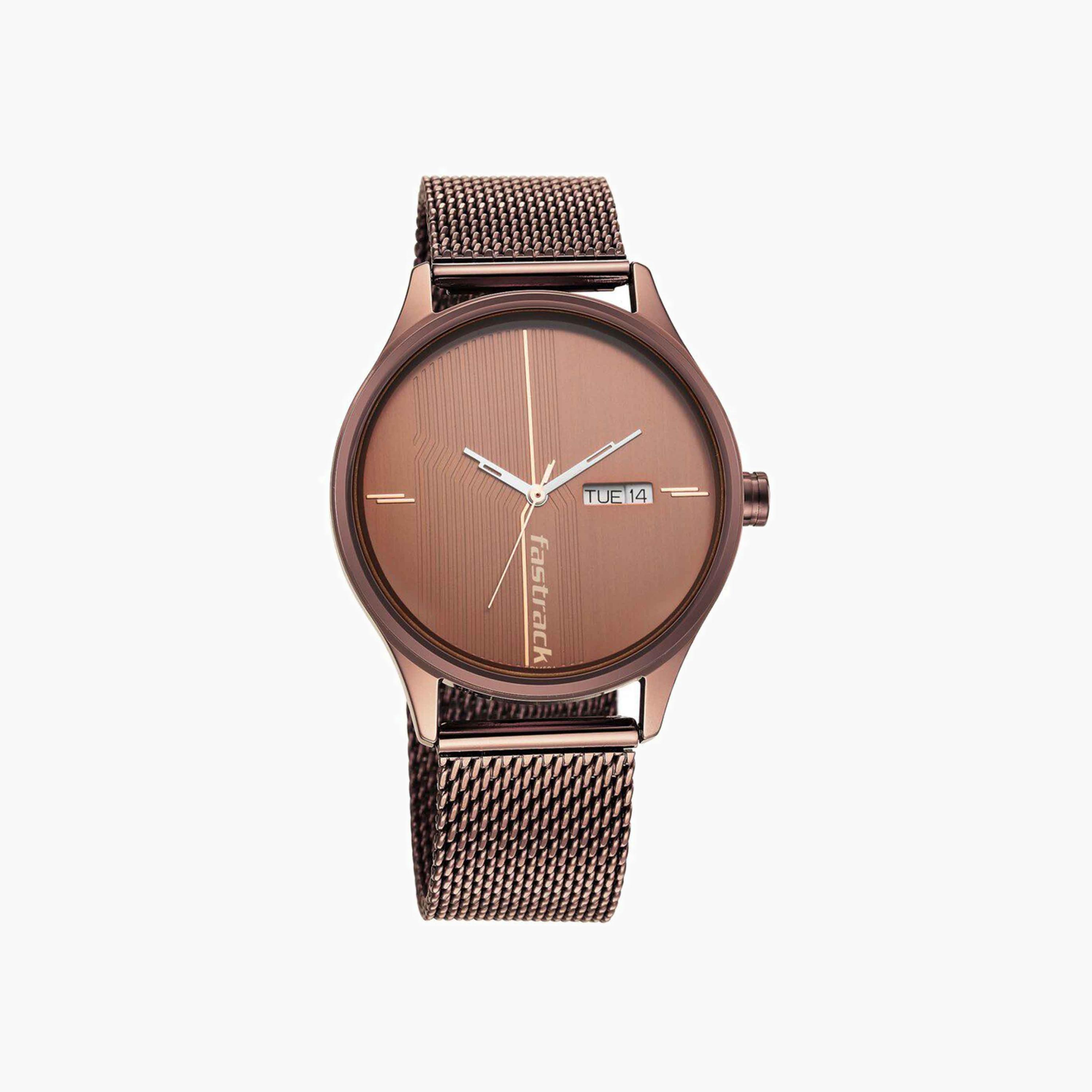Fastrack Men's Analogue Mesh Watch-men-watchesandjewellery-watches-image-3