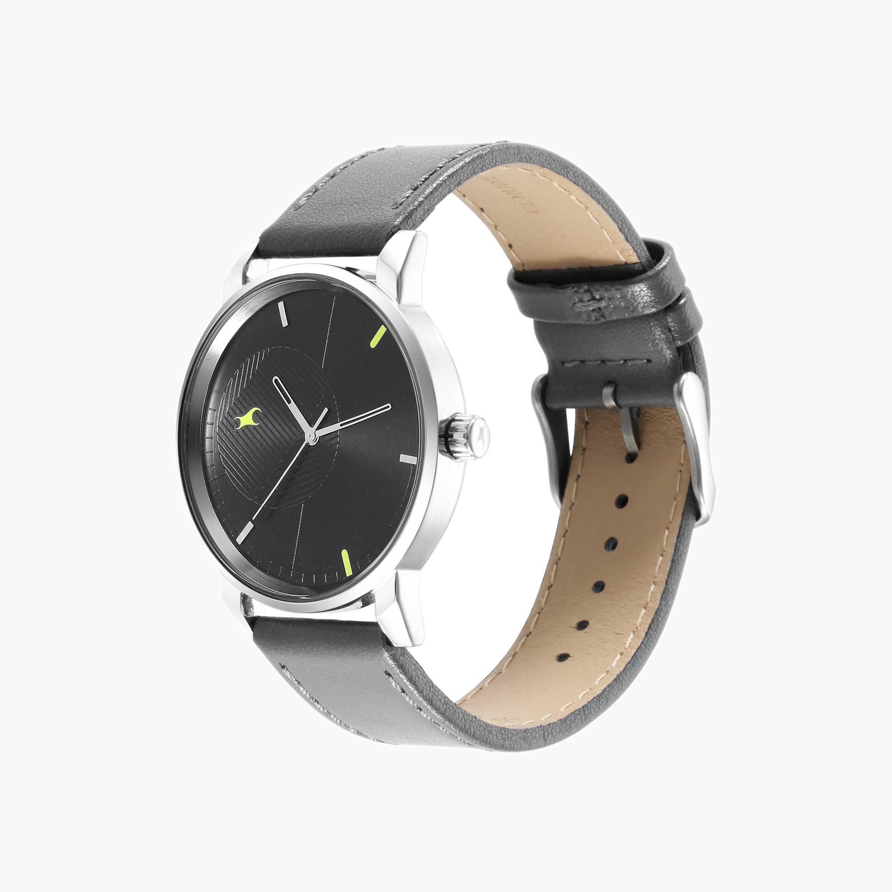 Fastrack Textured Dial Analogue Watch-men-watchesandjewellery-watches-image-2