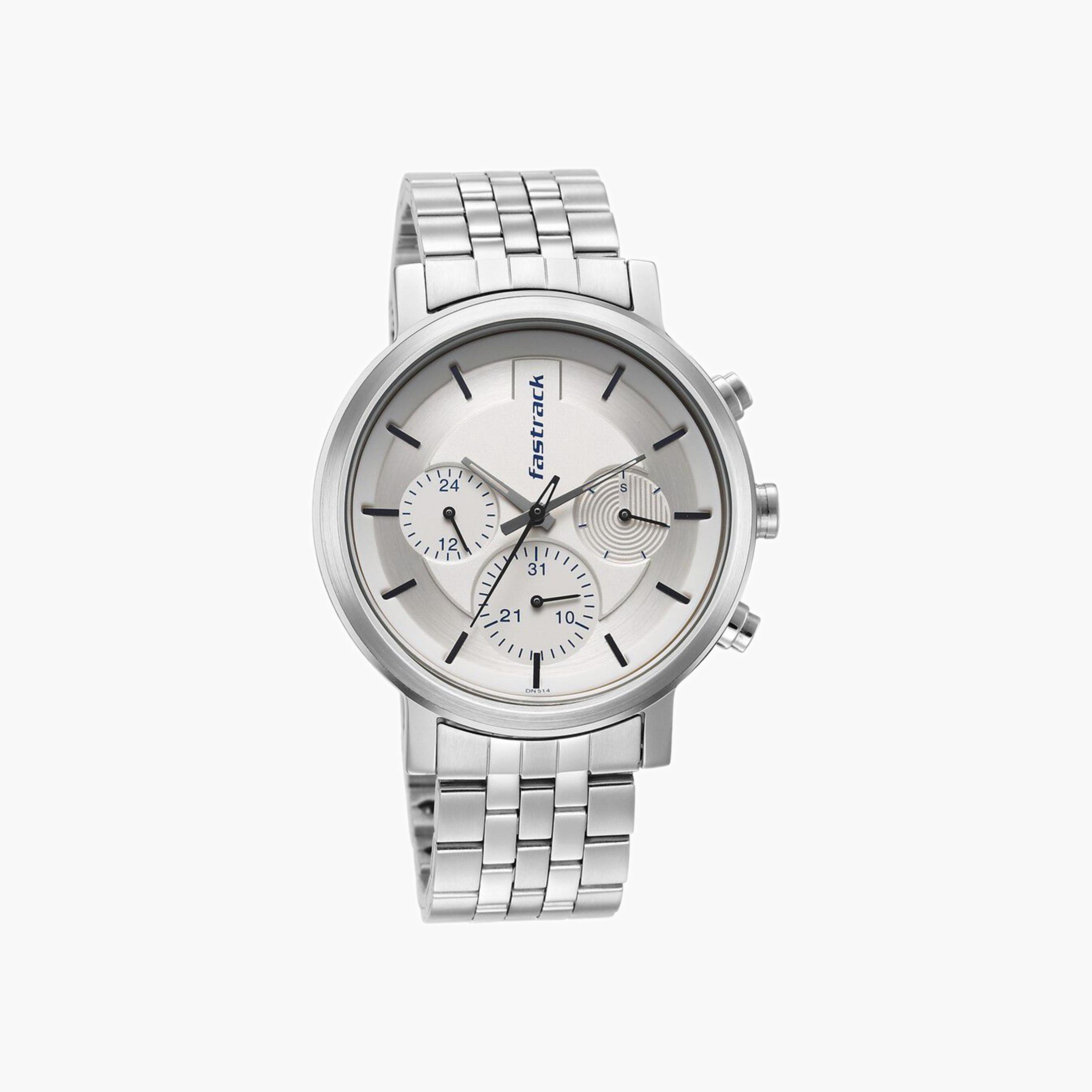 Fastrack Stainless Steel Analogue Watch-men-watchesandjewellery-watches-image-1