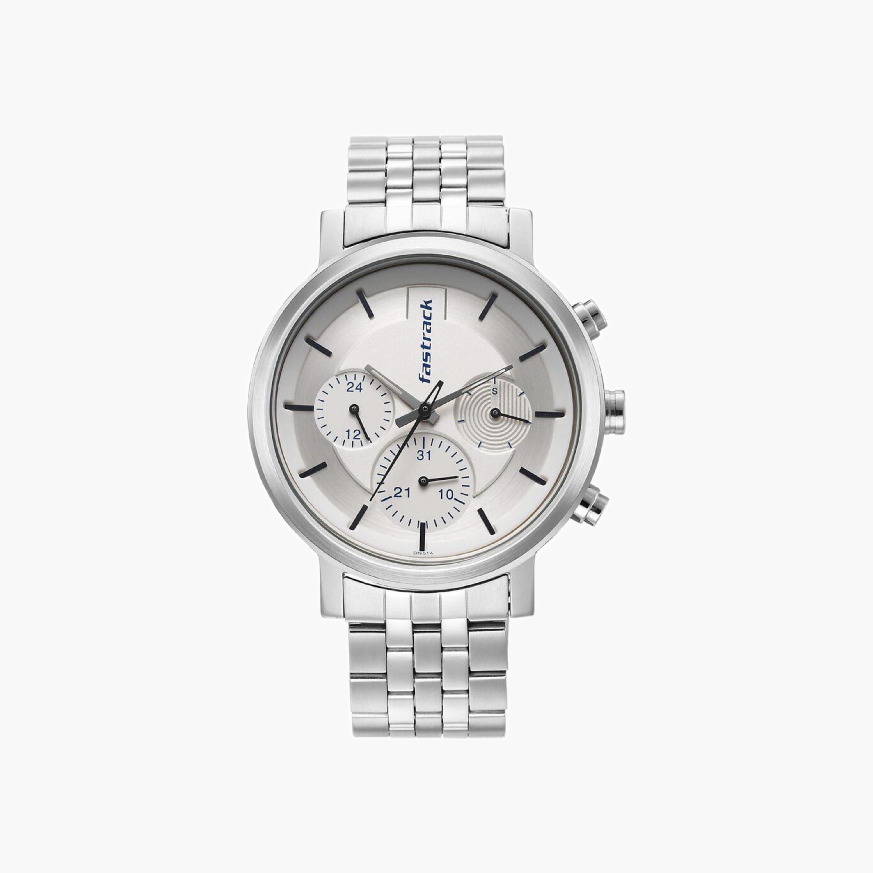 Fastrack Stainless Steel Analogue Watch-men-watchesandjewellery-watches-image-3