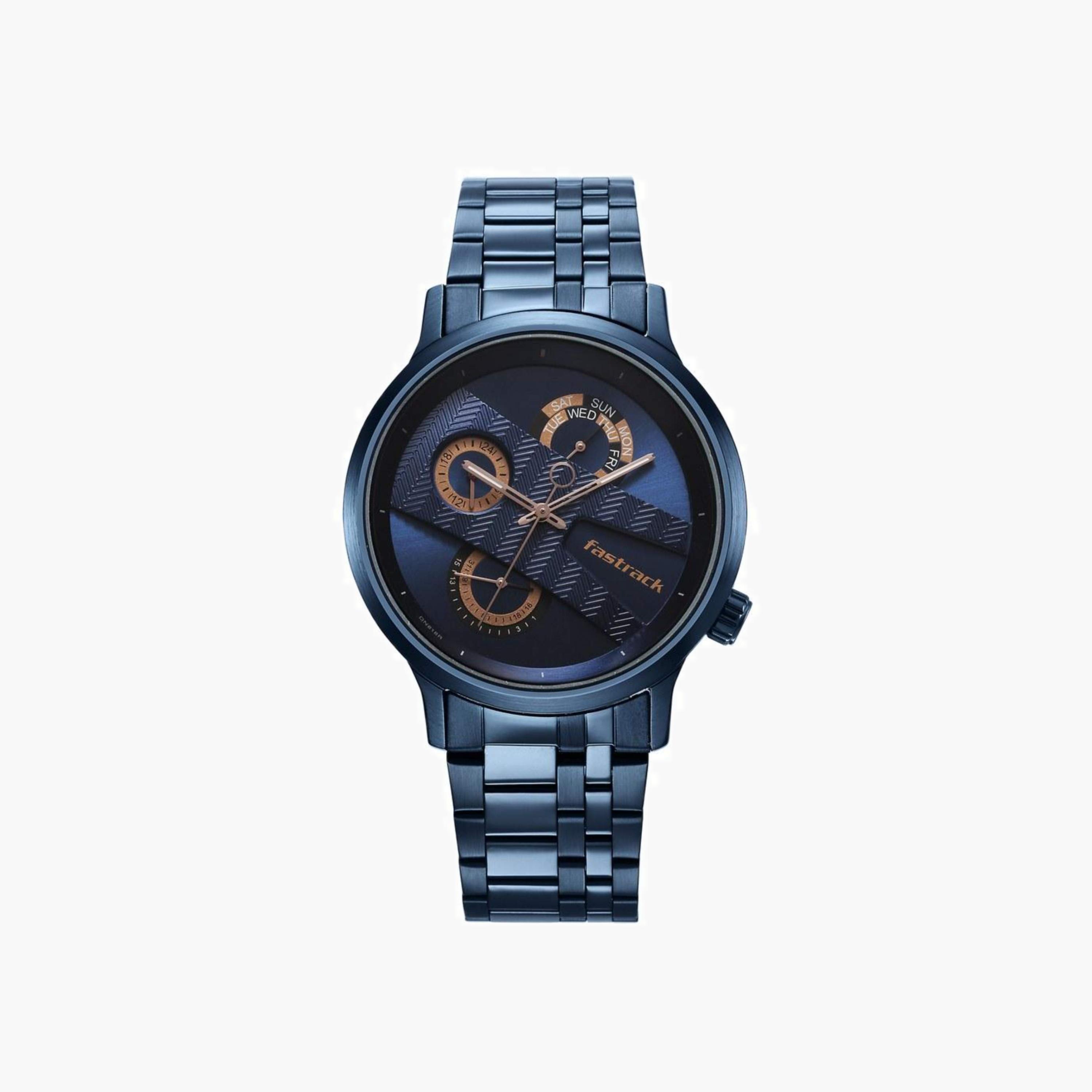 Textured Dial Multifunction Men's Watch-men-watchesandjewellery-watches-image-1
