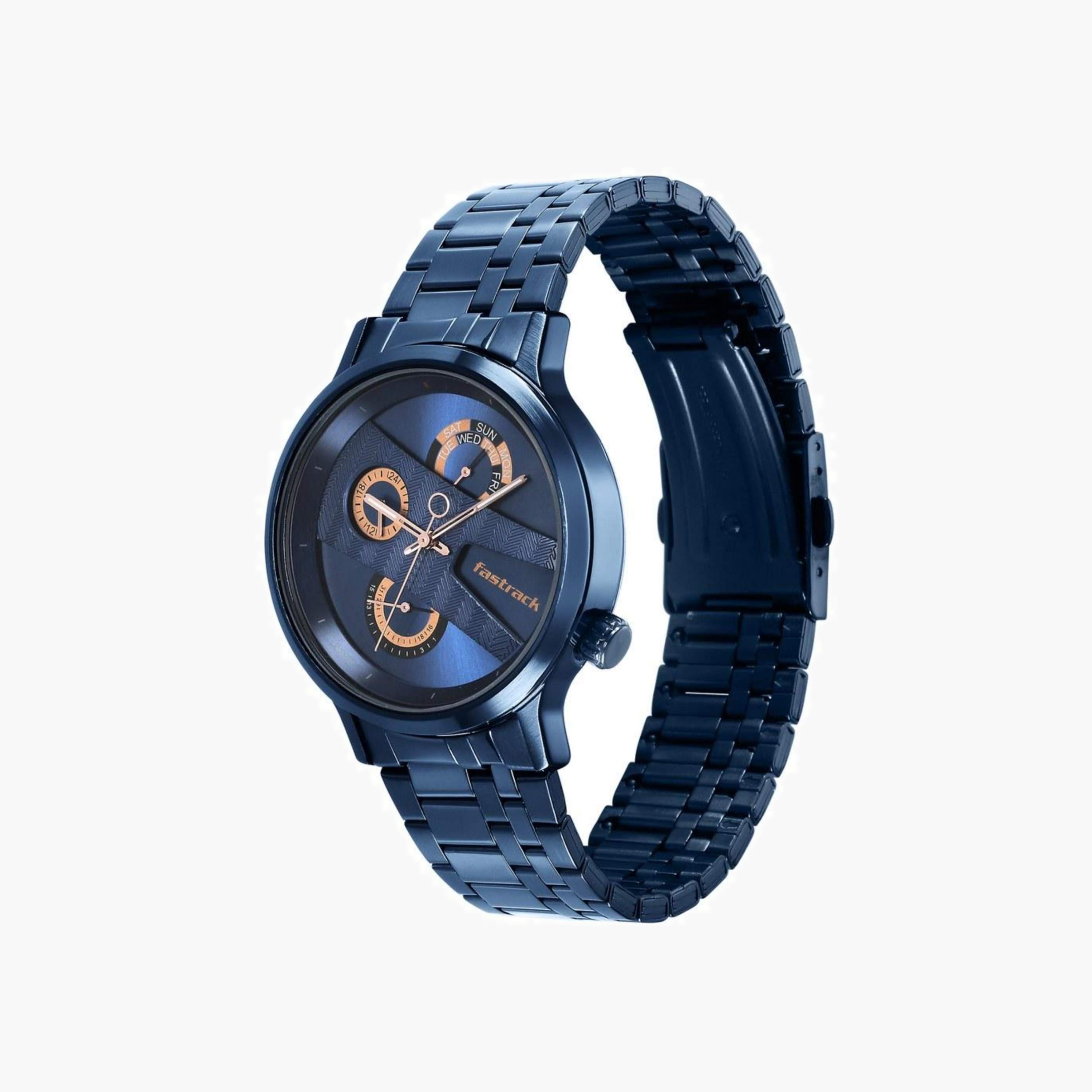 Textured Dial Multifunction Men's Watch-men-watchesandjewellery-watches-image-4