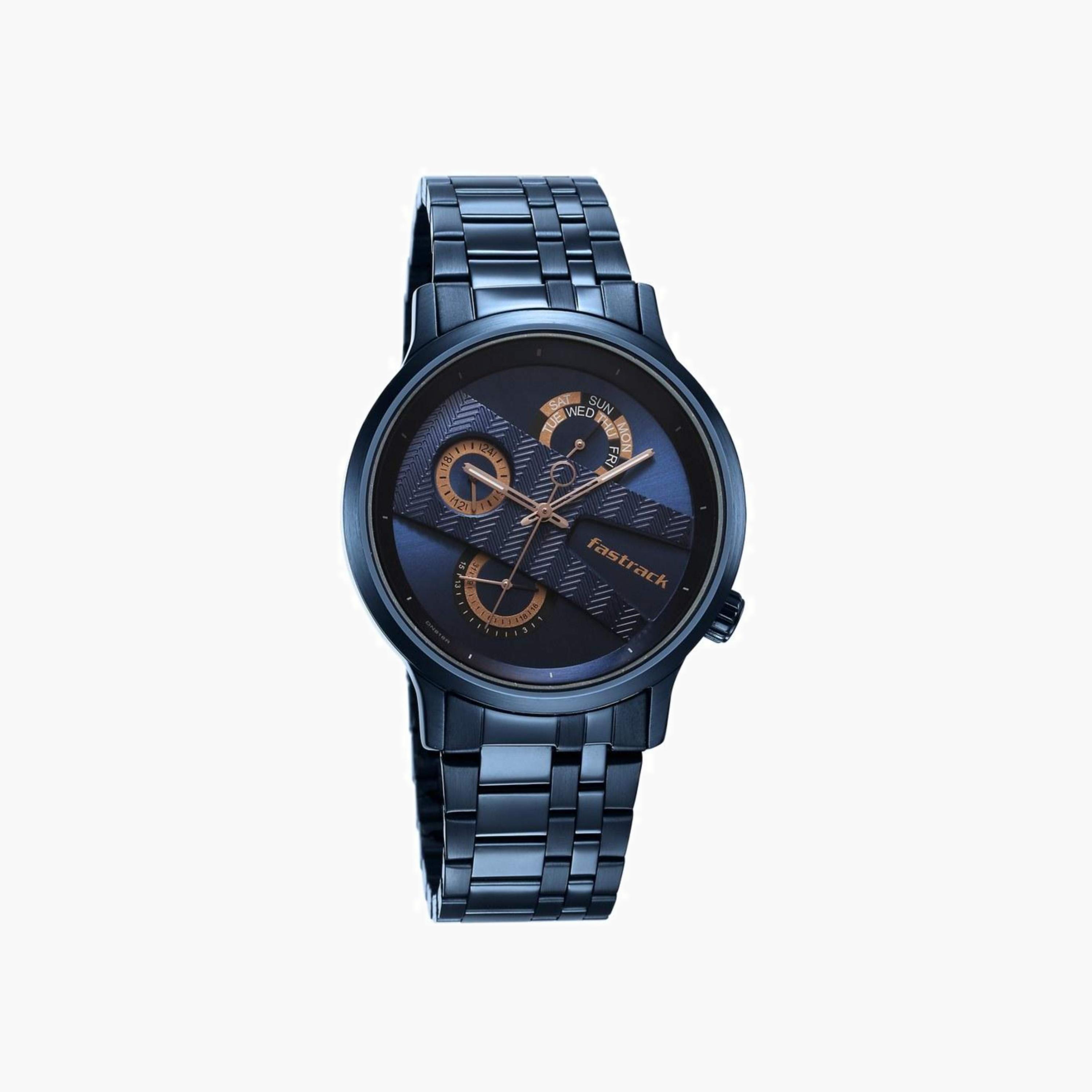 Textured Dial Multifunction Men's Watch-men-watchesandjewellery-watches-image-5