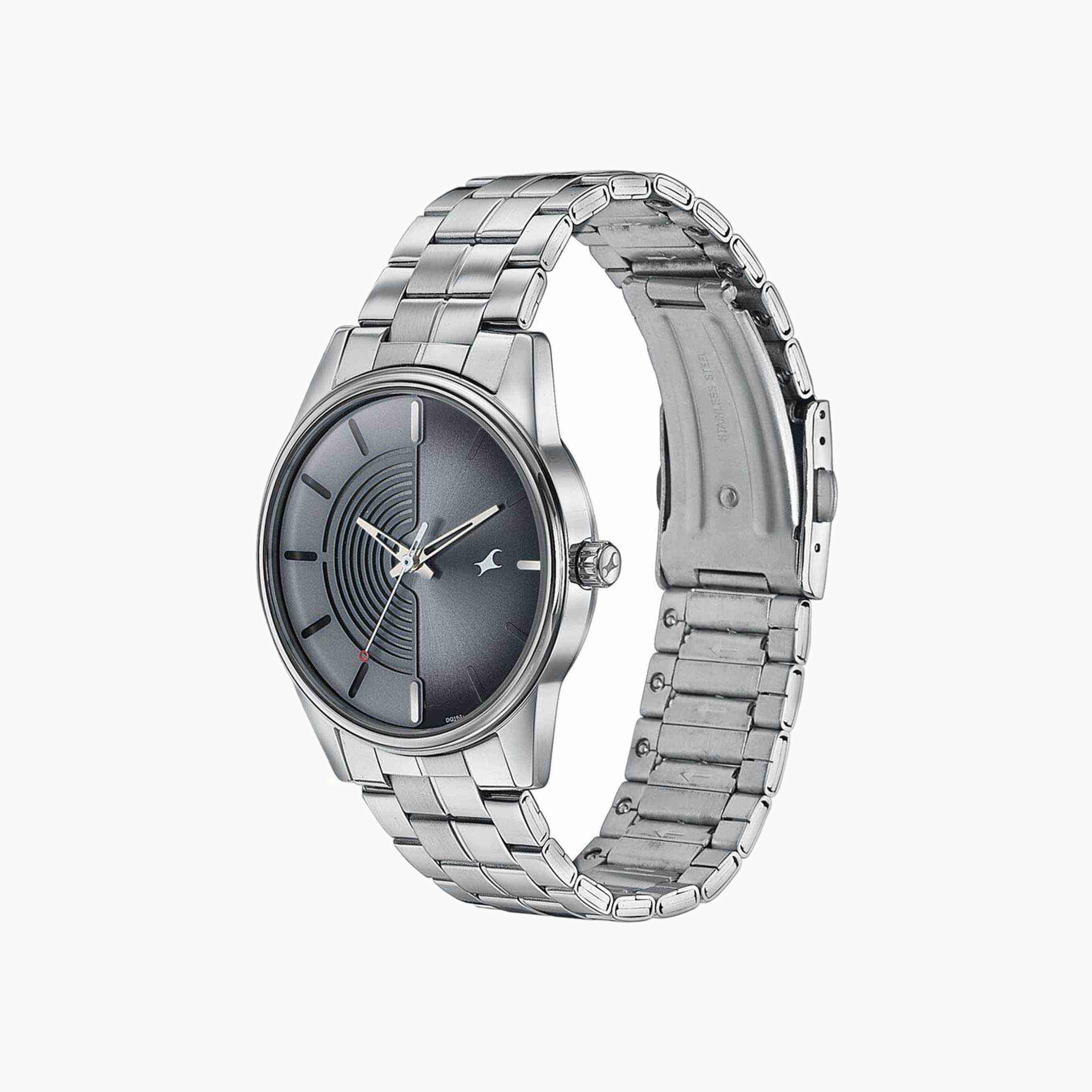 Fastrack Men's Stainless Steel Watch-men-watchesandjewellery-watches-image-4