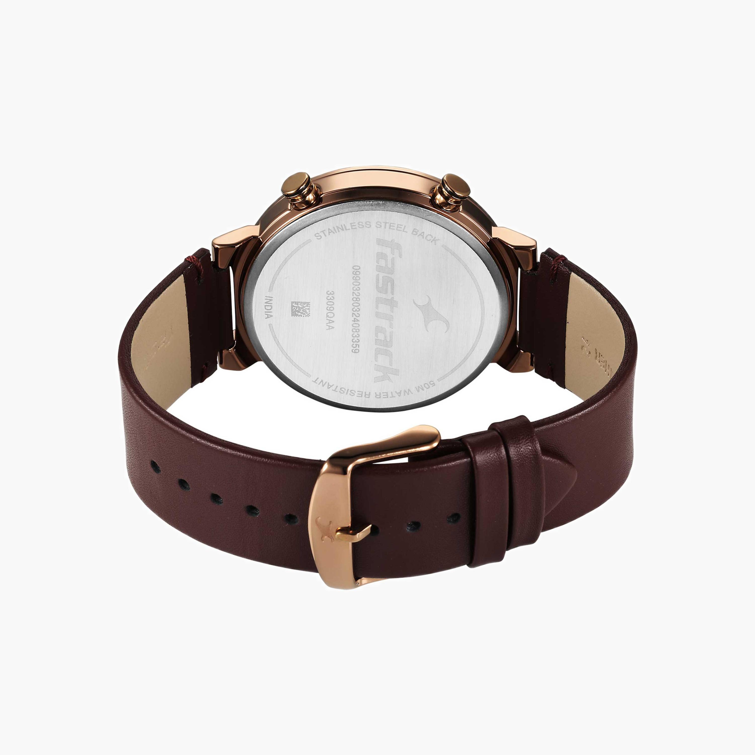 Leather Strap Analogue Watch-men-watchesandjewellery-watches-image-3