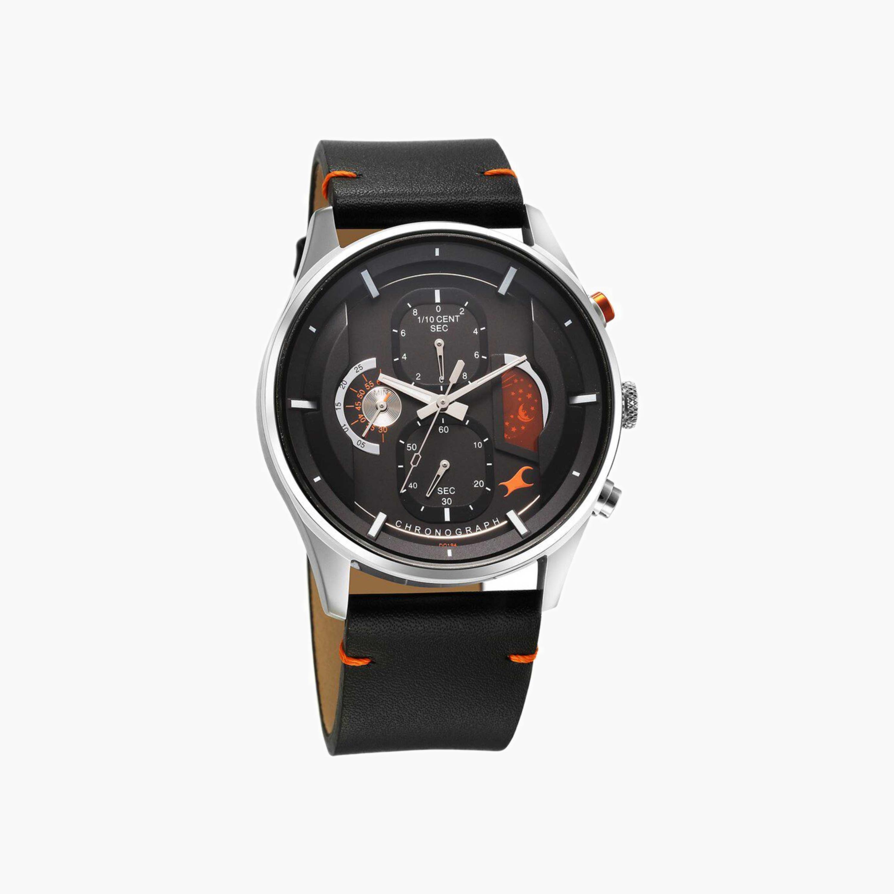 Men's Chronograph Leather Watch-men-watchesandjewellery-watches-image-2
