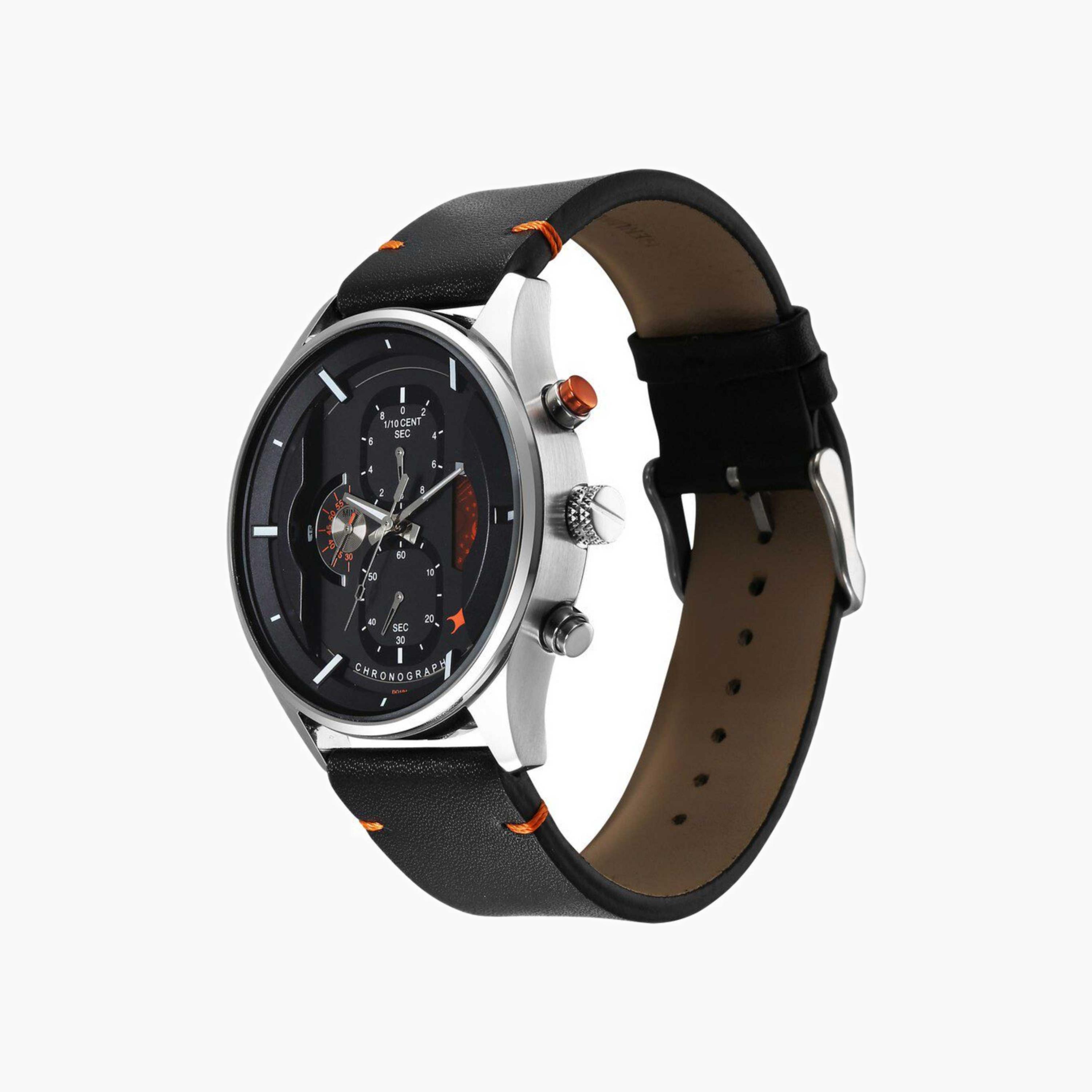 Men's Chronograph Leather Watch-men-watchesandjewellery-watches-image-3