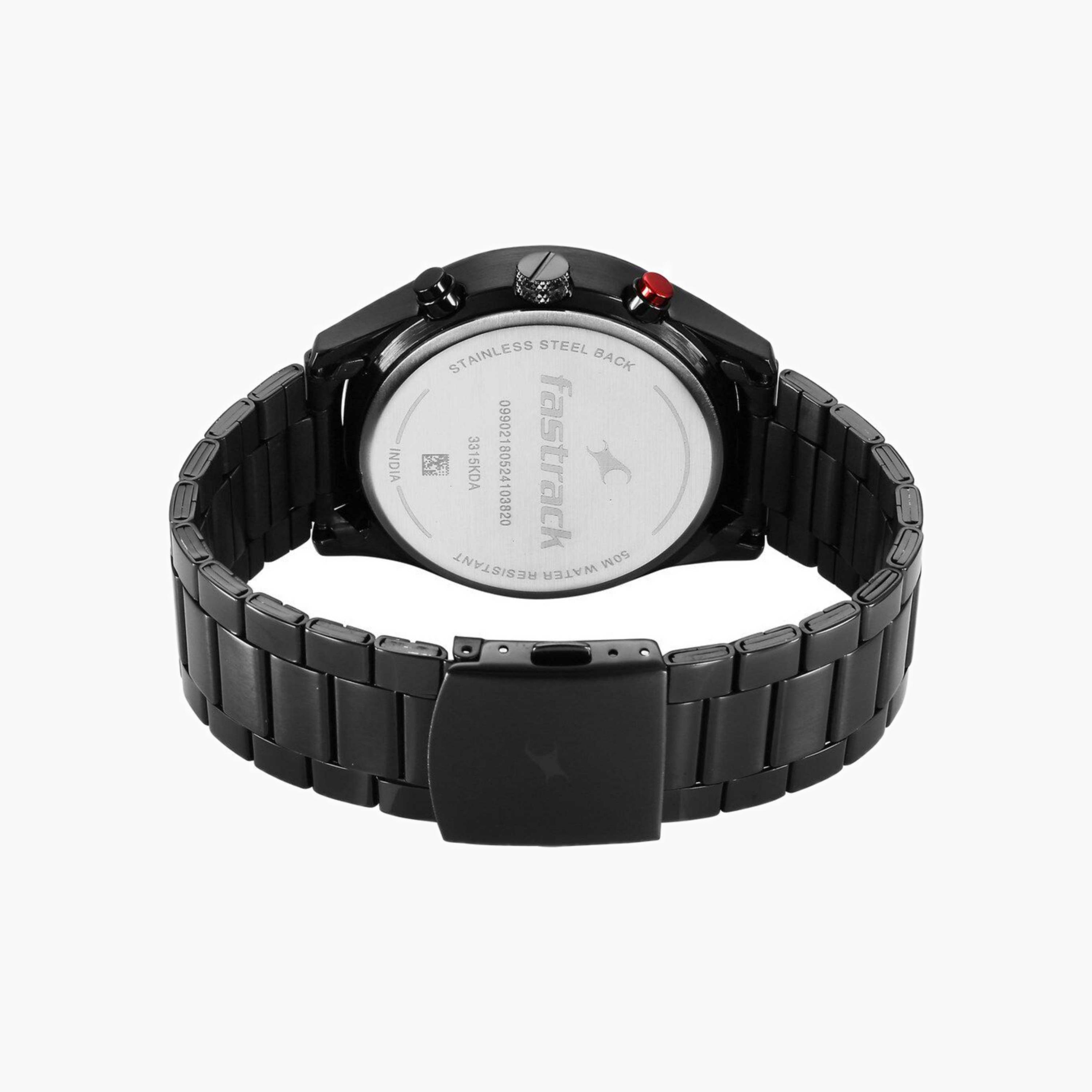 Chronograph Metal Link Watch-men-watchesandjewellery-watches-image-4