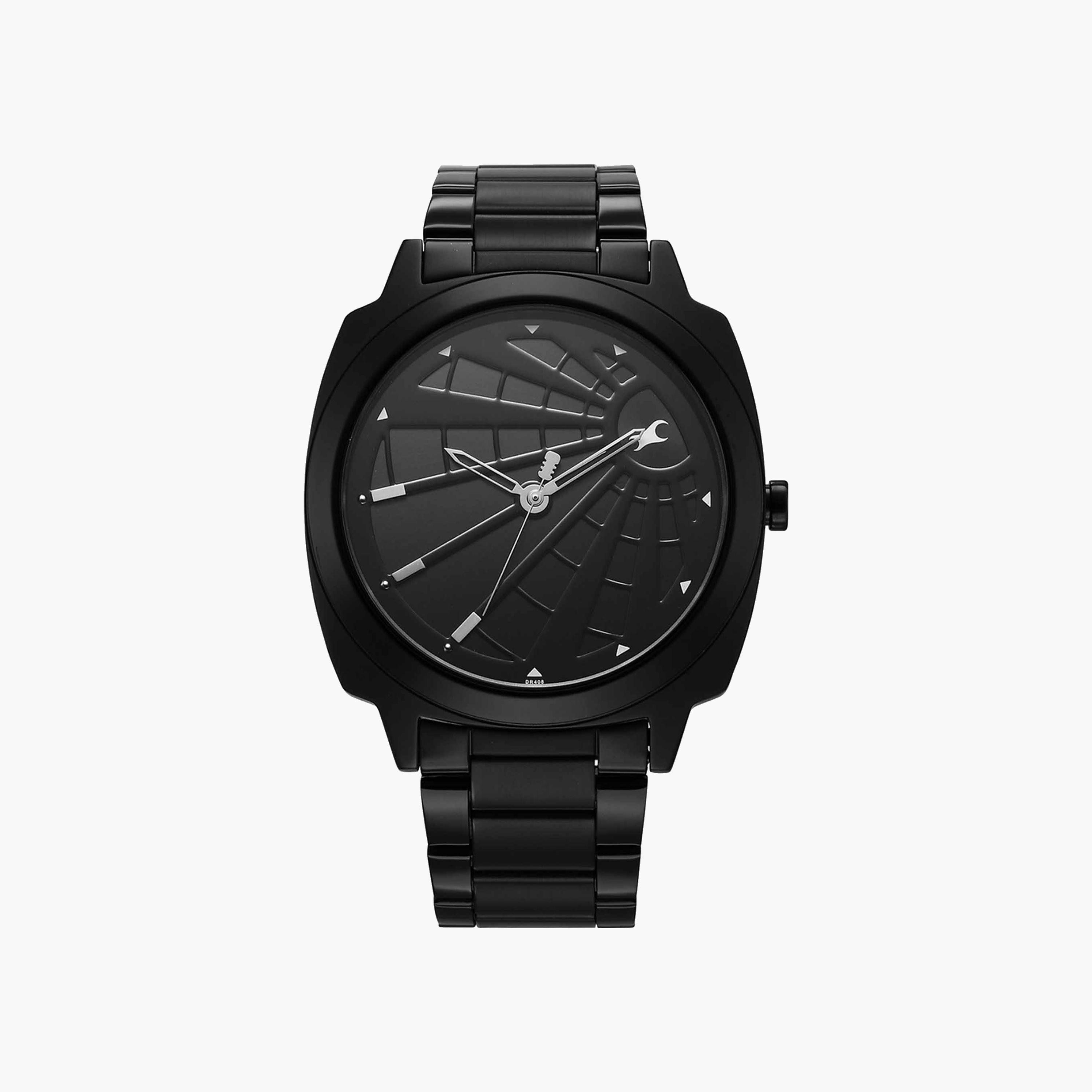 Fastrack Black Spiderweb Dial Gents Watch-men-watchesandjewellery-watches-image-1