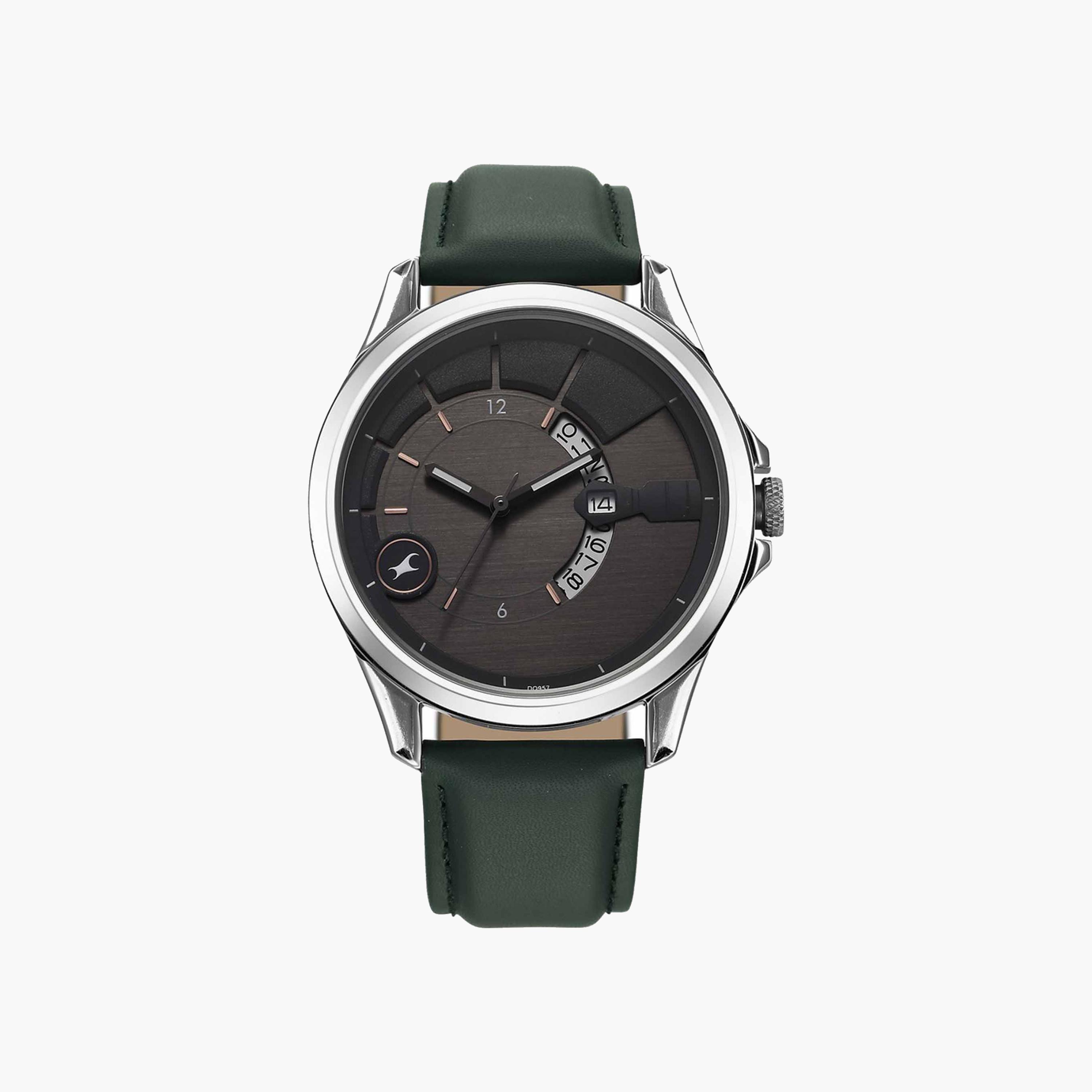 Fastrack Round Dial Gents Leather Strap Watch-men-watchesandjewellery-watches-image-3