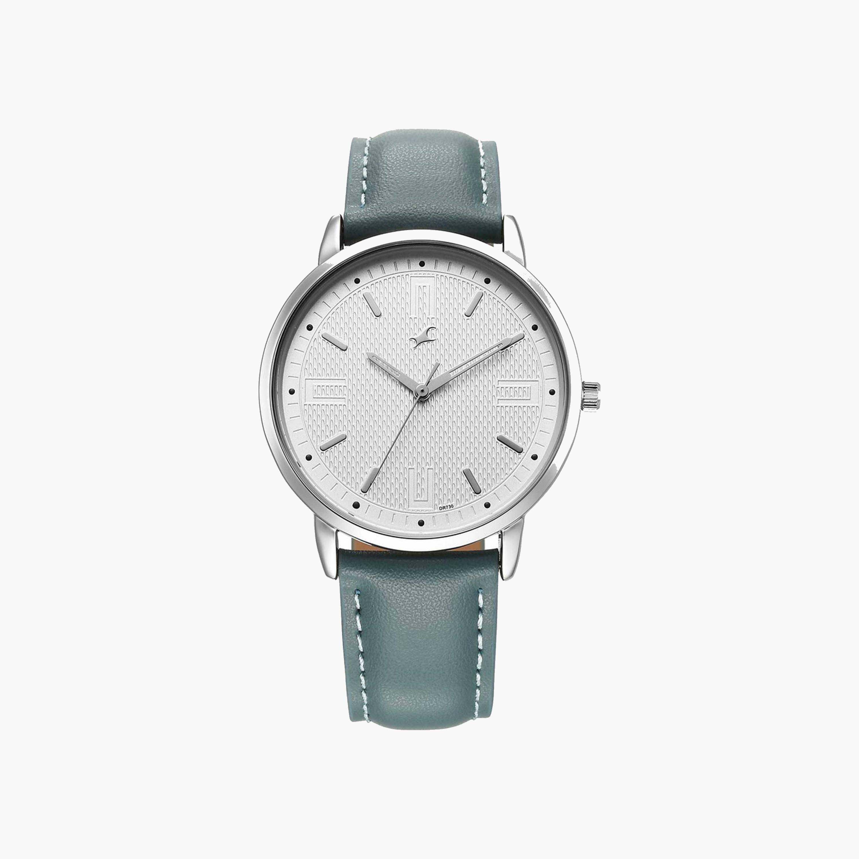Fastrack Textured Dial Leather Strap Watch-men-watchesandjewellery-watches-image-5