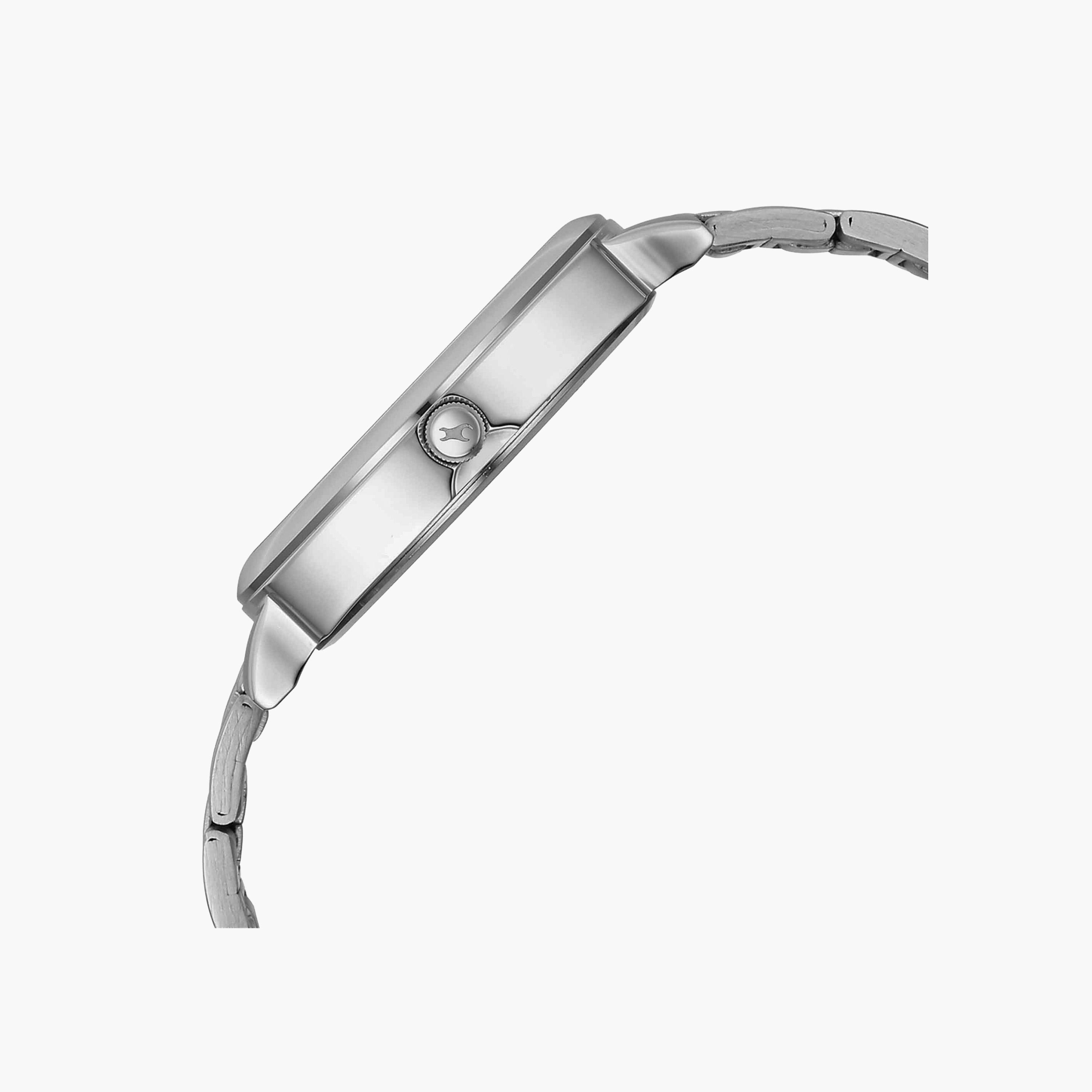 Fastrack Silver Stainless Steel Quartz Watch-men-watchesandjewellery-watches-image-4