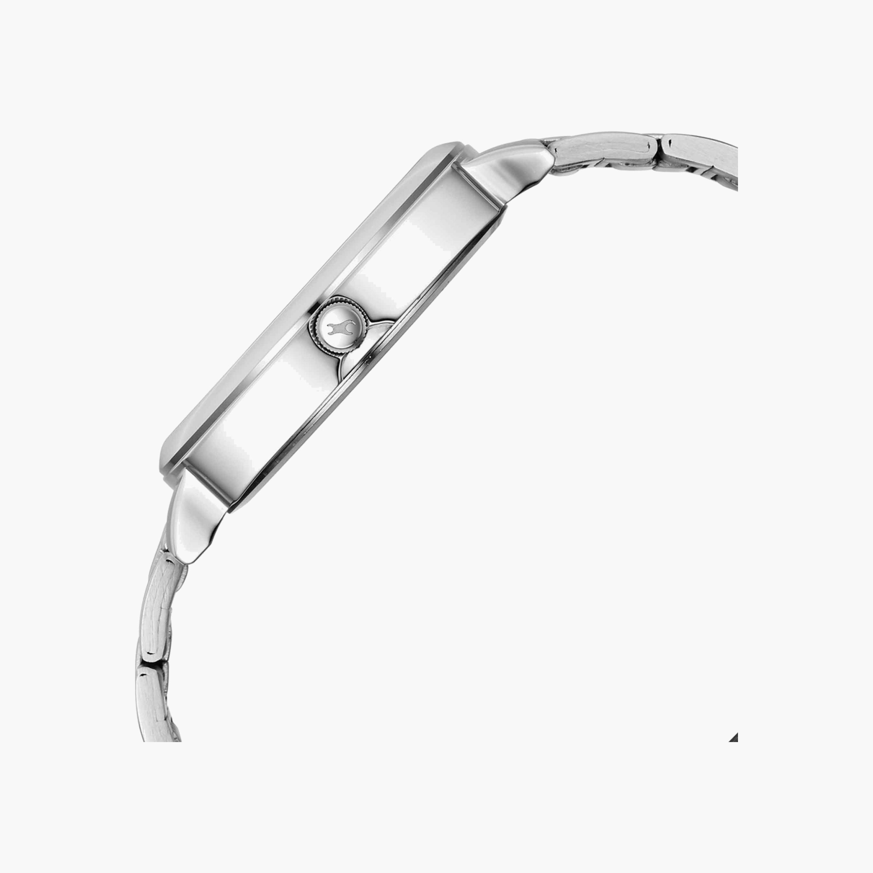Fastrack Modern Dial Silver Tone Bracelet Watch-men-watchesandjewellery-watches-image-2