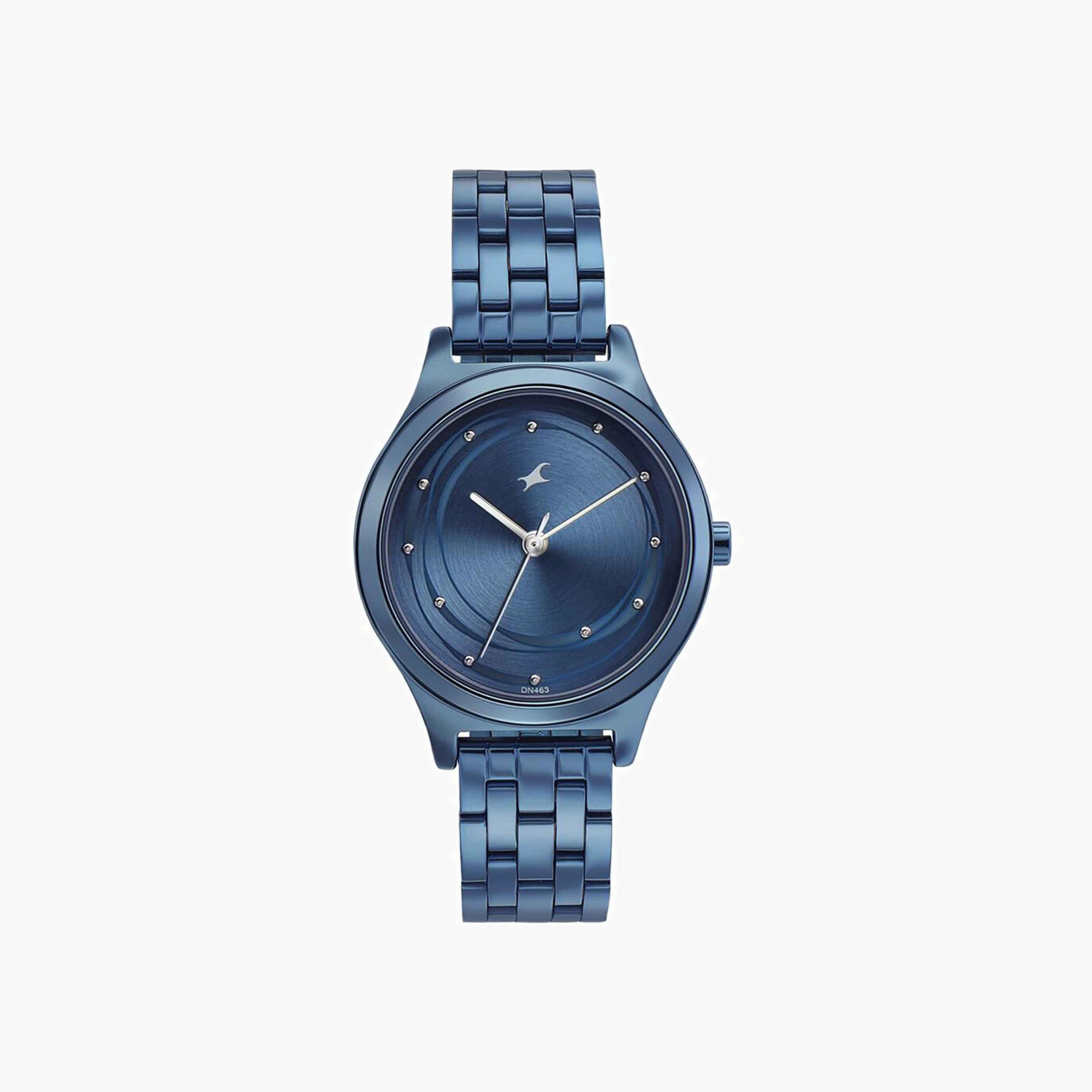 ساعة يد معدنية بعقارب للنساء-women-watchesandjewellery-watches-image-1