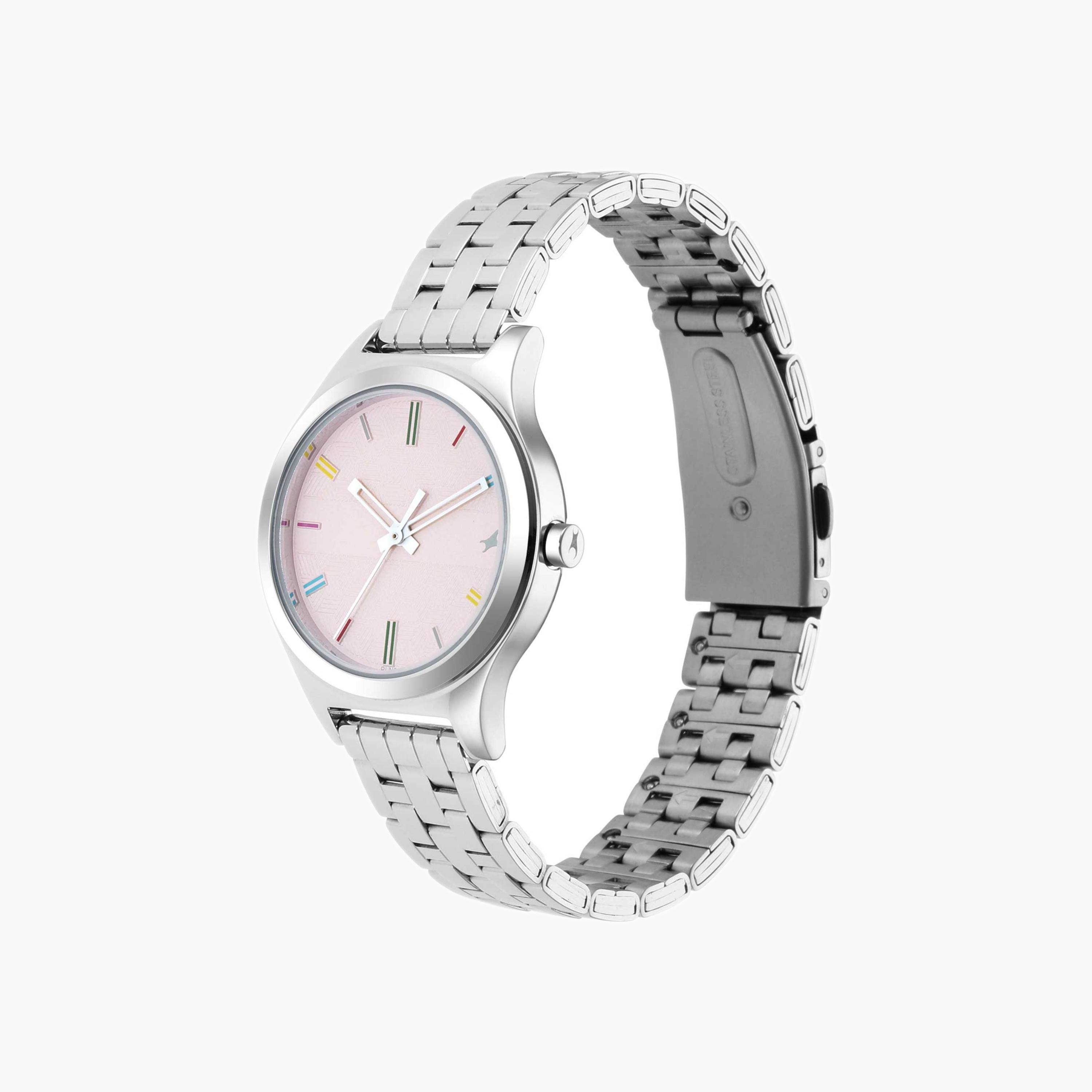 Textured Dial Analogue Watch-women-watchesandjewellery-watches-image-5