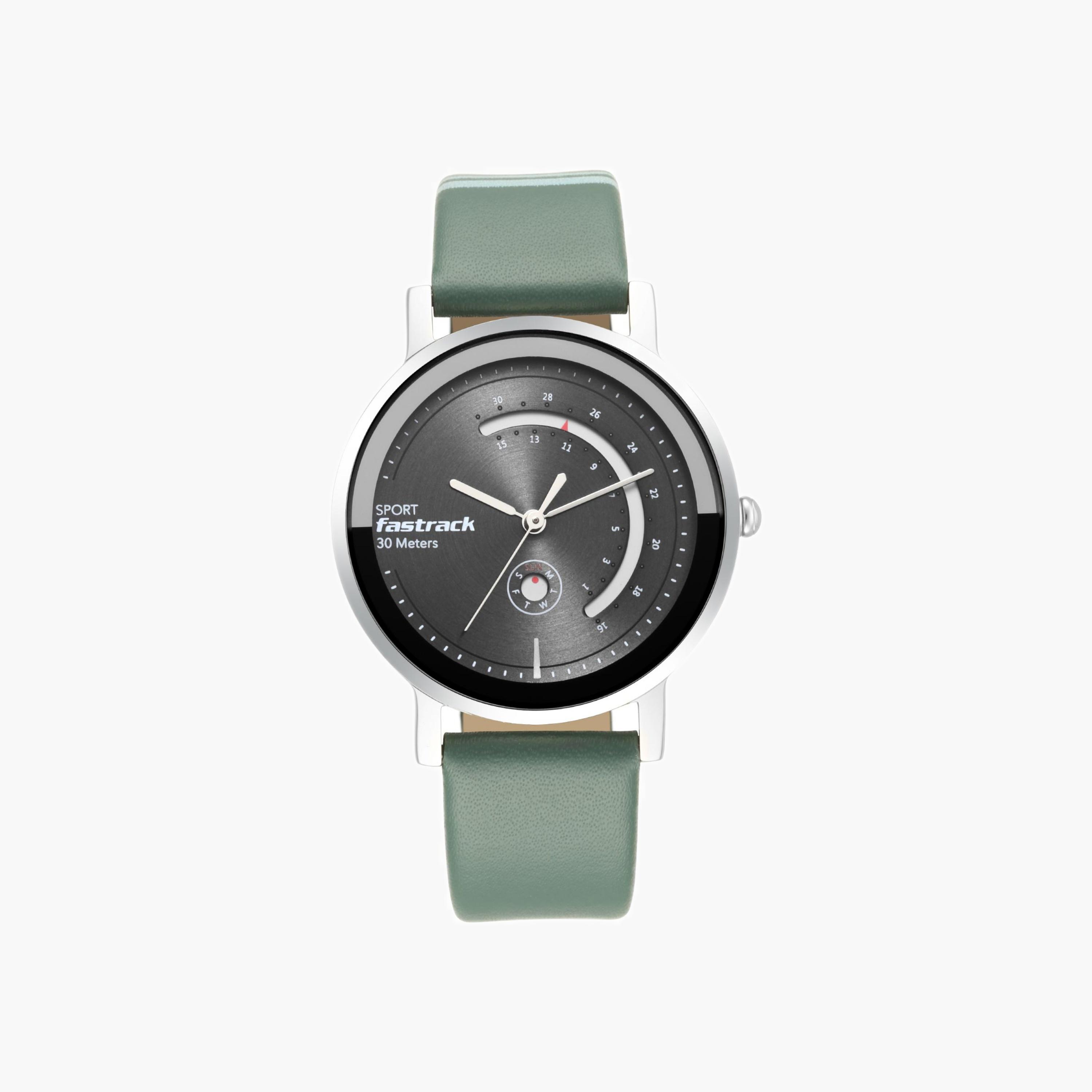 Fastrack Analogue Watch with Leather Strap-women-watchesandjewellery-watches-image-1