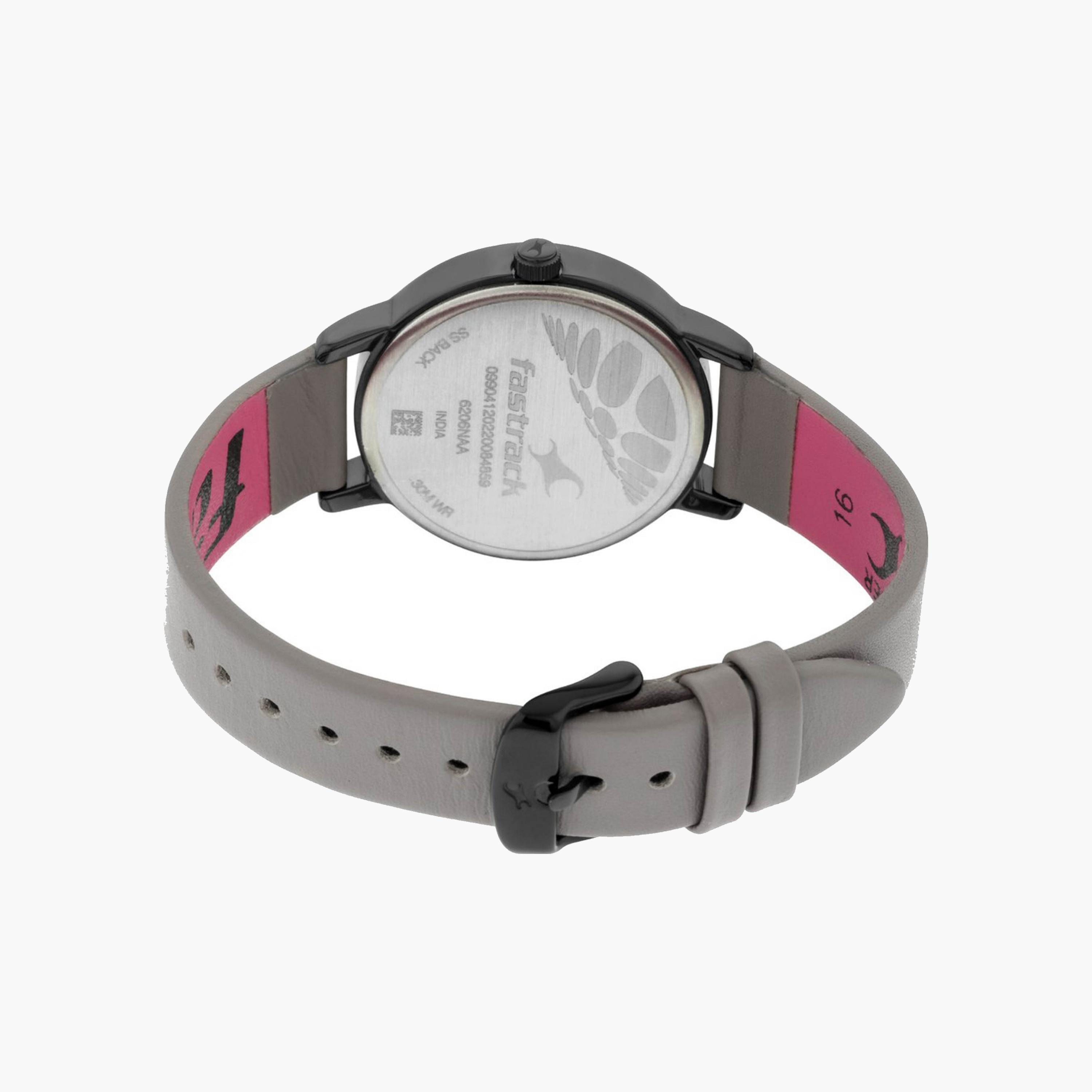 Fastrack Textured Dial Leather Strap Watch-women-watchesandjewellery-watches-image-5