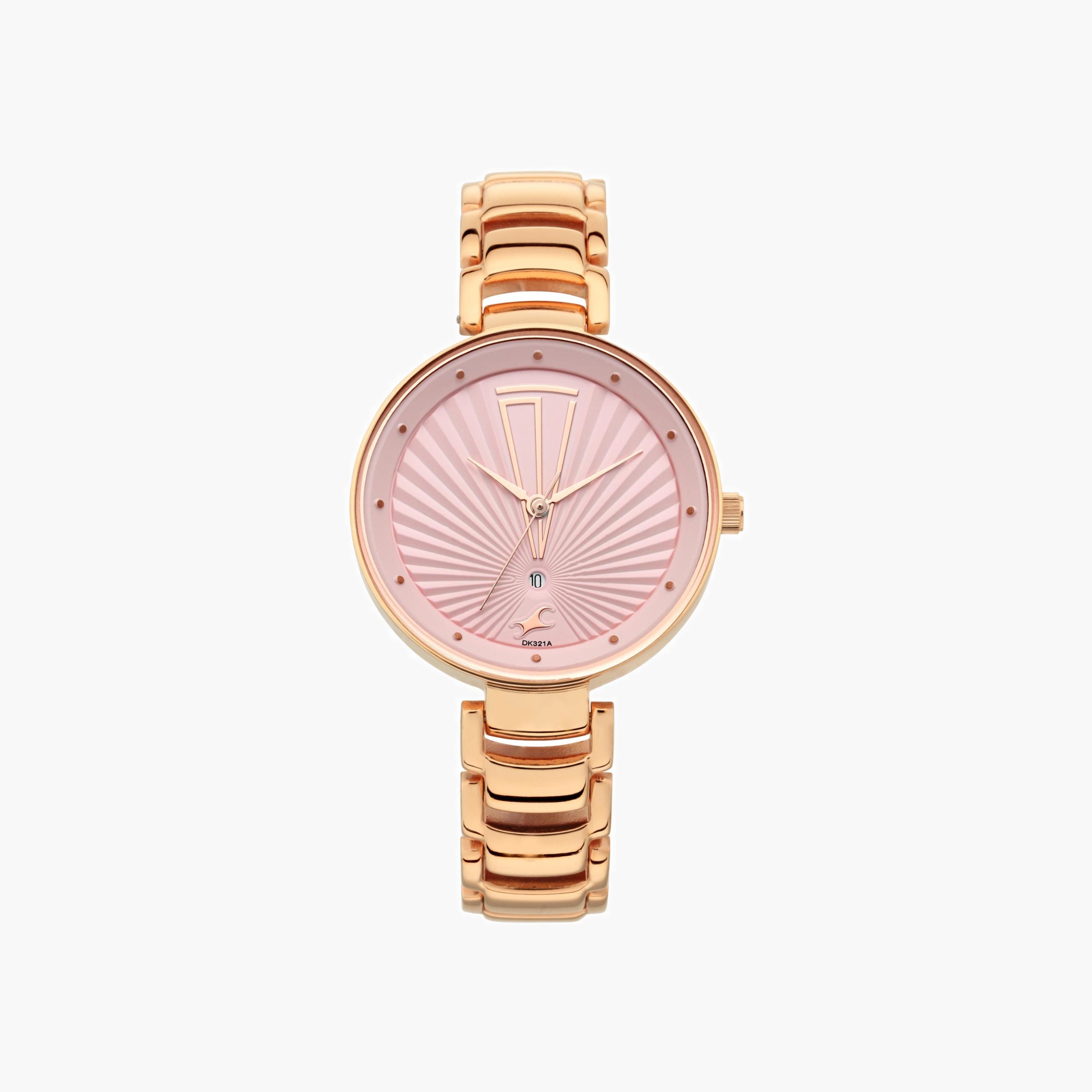 Textured Dial Analogue Watch-women-watchesandjewellery-watches-image-1