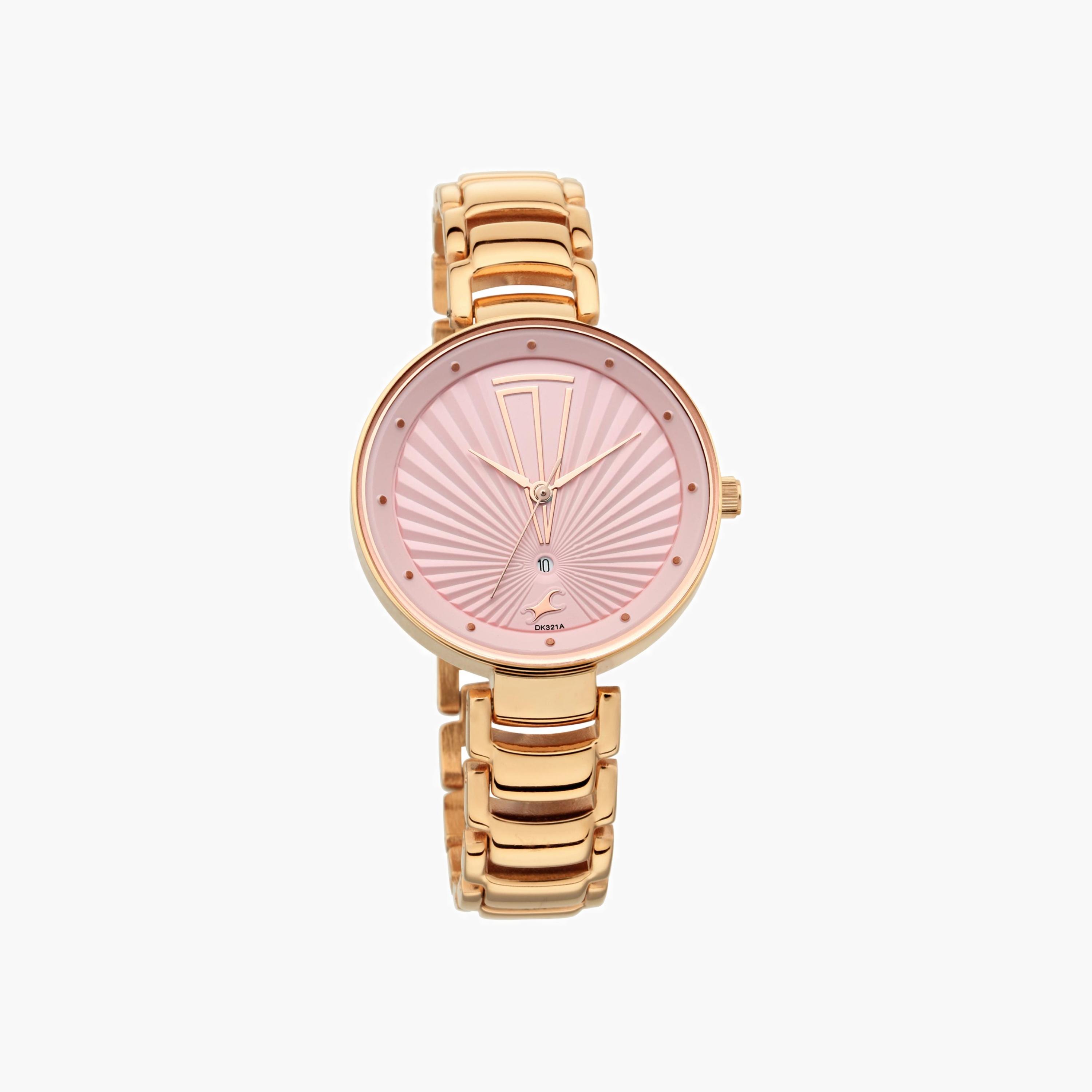 Textured Dial Analogue Watch-women-watchesandjewellery-watches-image-3