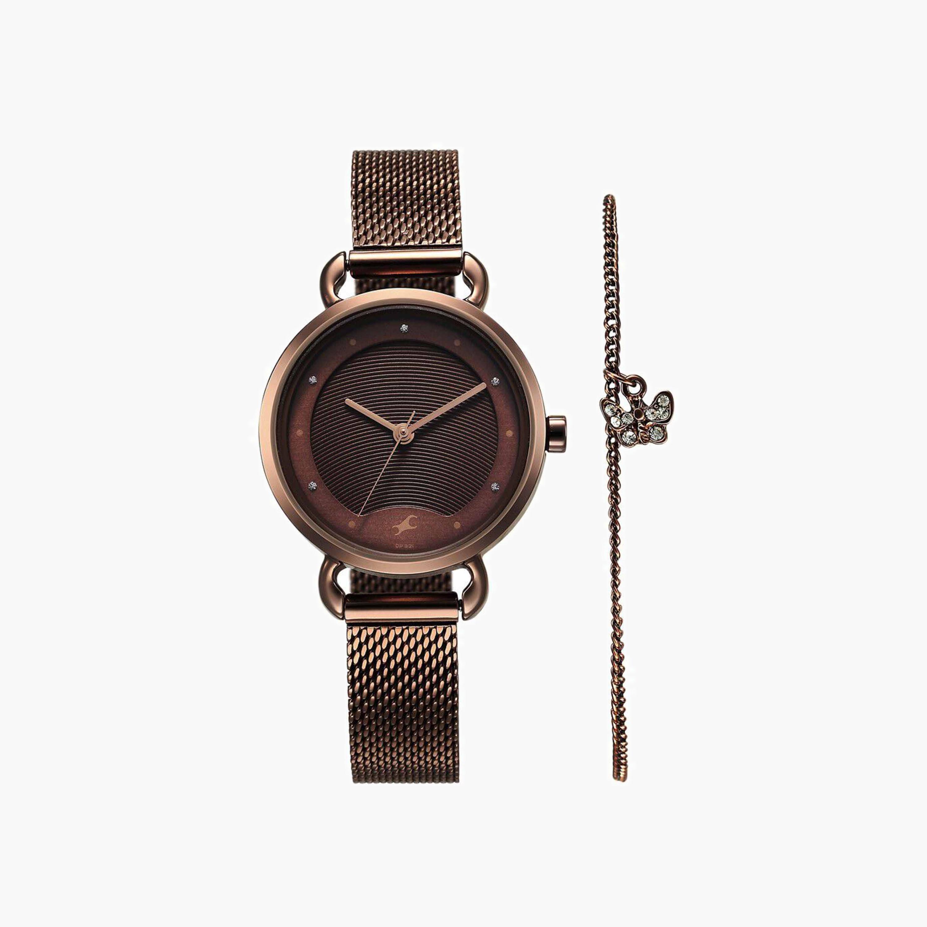 Fastrack Women's Mesh Bracelet Watch-women-watchesandjewellery-watches-image-1