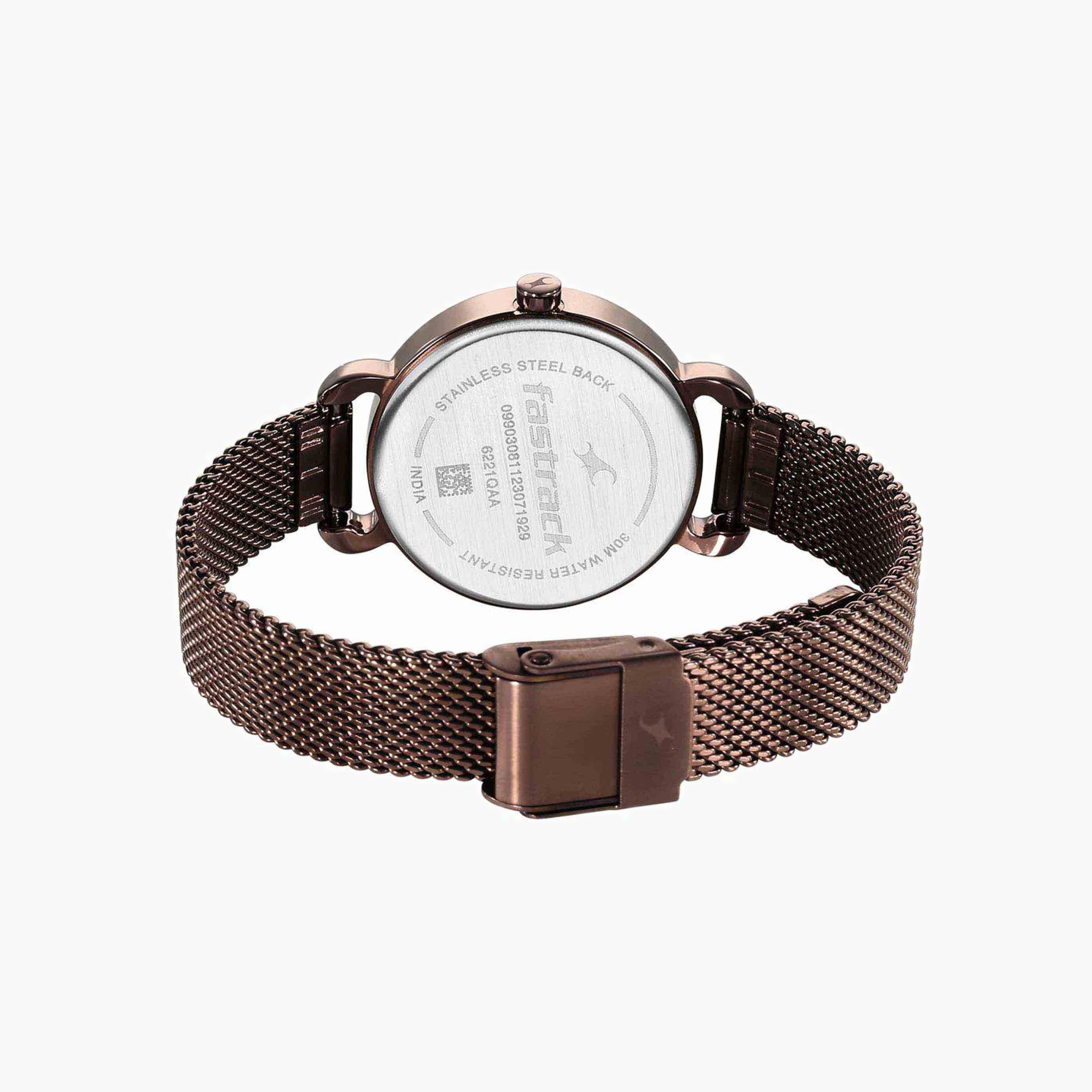 Fastrack Women's Mesh Bracelet Watch-women-watchesandjewellery-watches-image-3