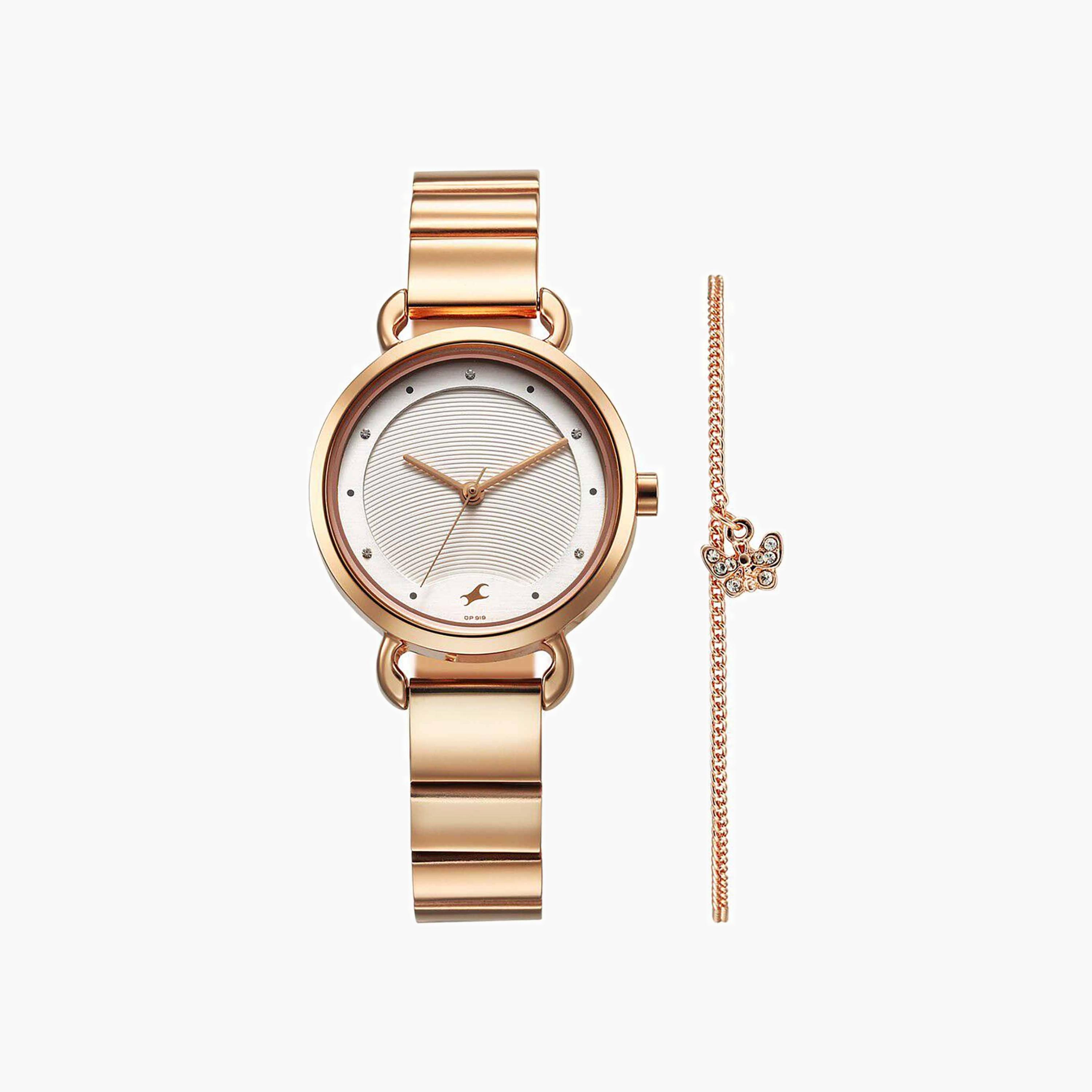 Textured Dial Analogue Watch-women-watchesandjewellery-watches-image-1