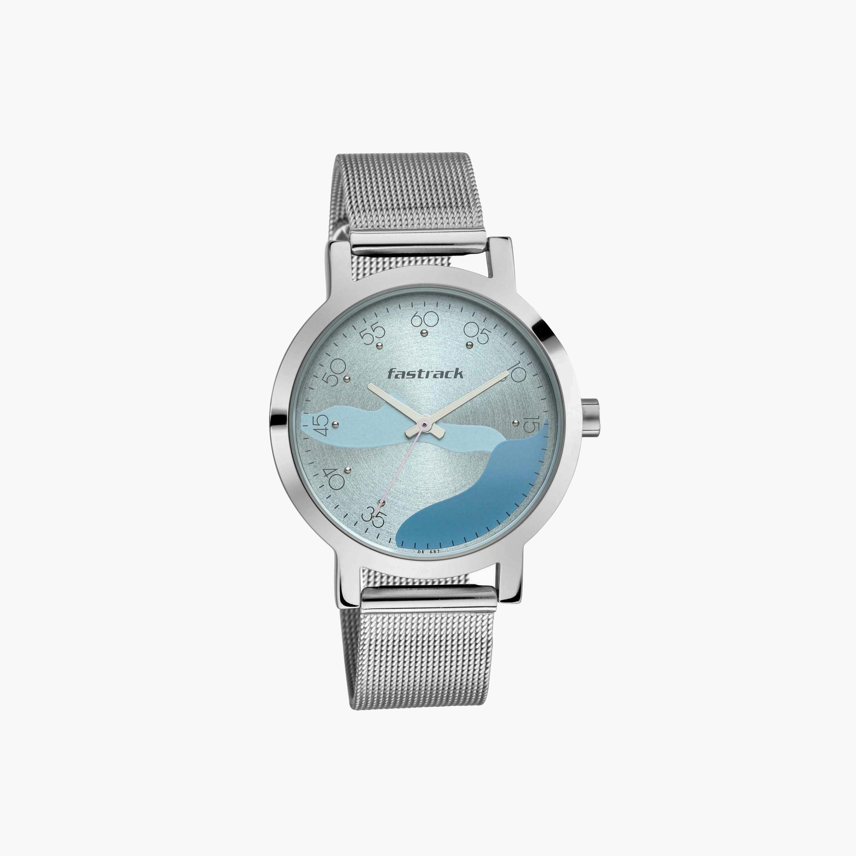 Fastrack Silver Mesh Strap Analog Watch-women-watchesandjewellery-watches-image-1