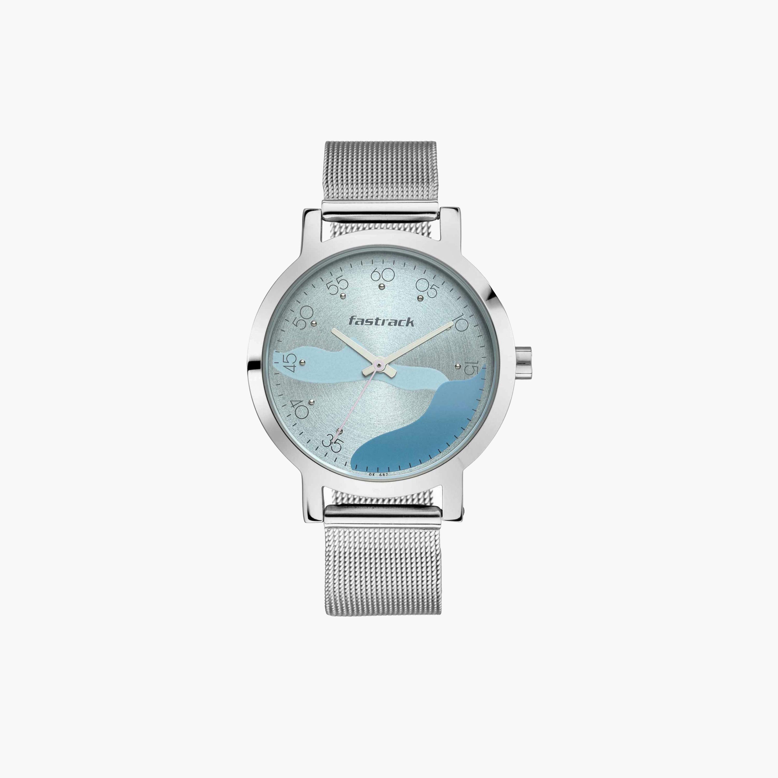 Fastrack Silver Mesh Strap Analog Watch-women-watchesandjewellery-watches-image-3