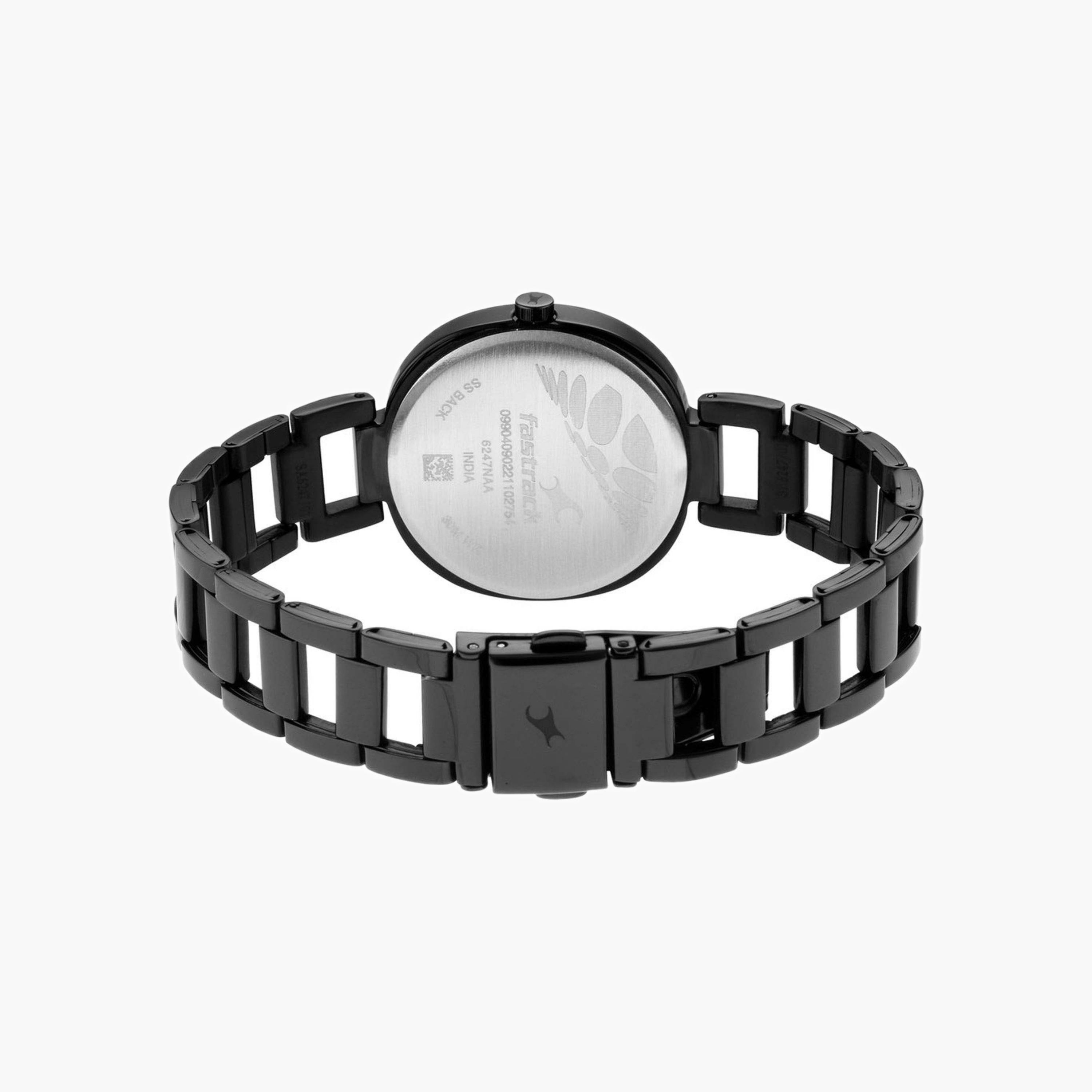 Fastrack Women's Black Metal Watch-women-watchesandjewellery-watches-image-5