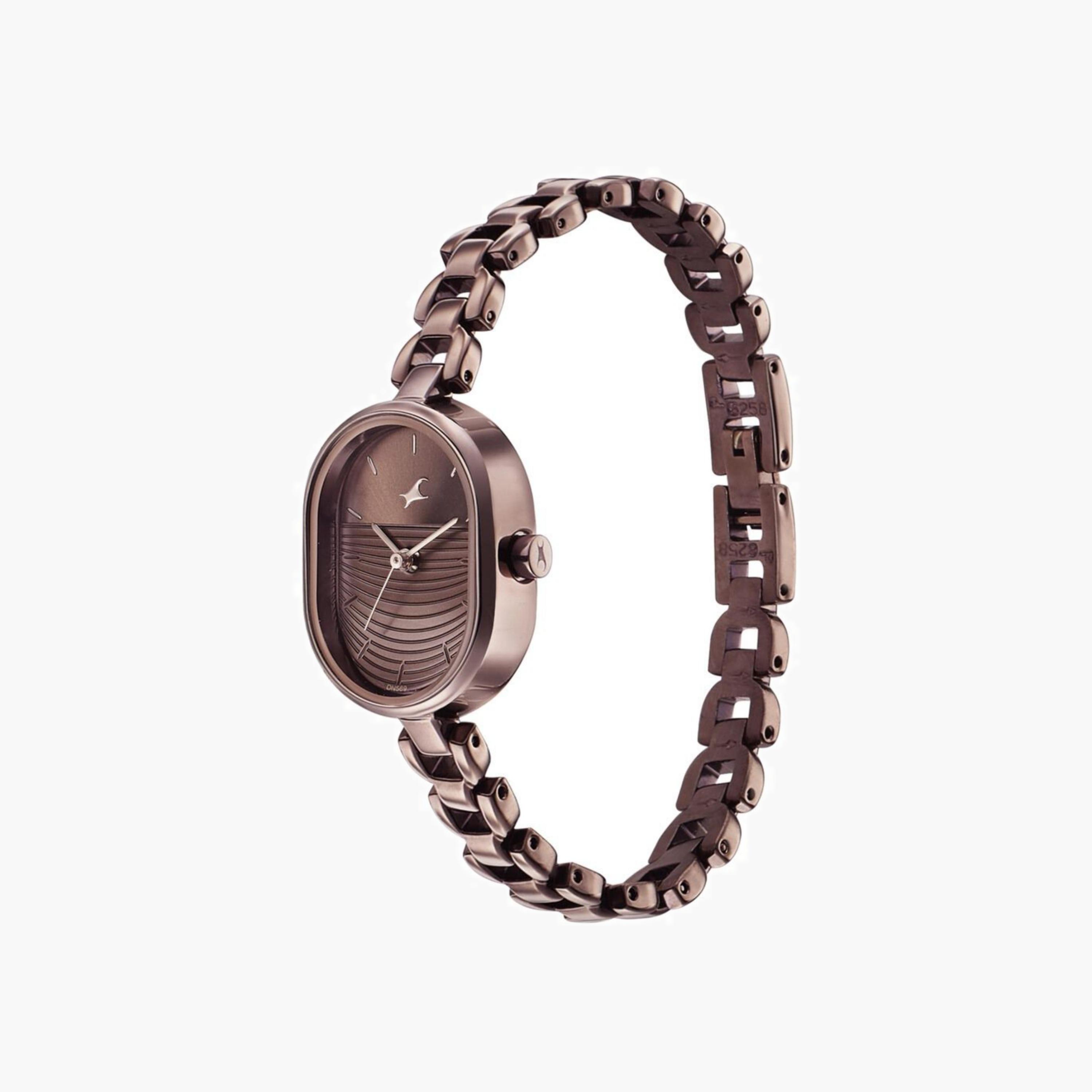 Oval Dial Analogue Watch-women-watchesandjewellery-watches-image-4