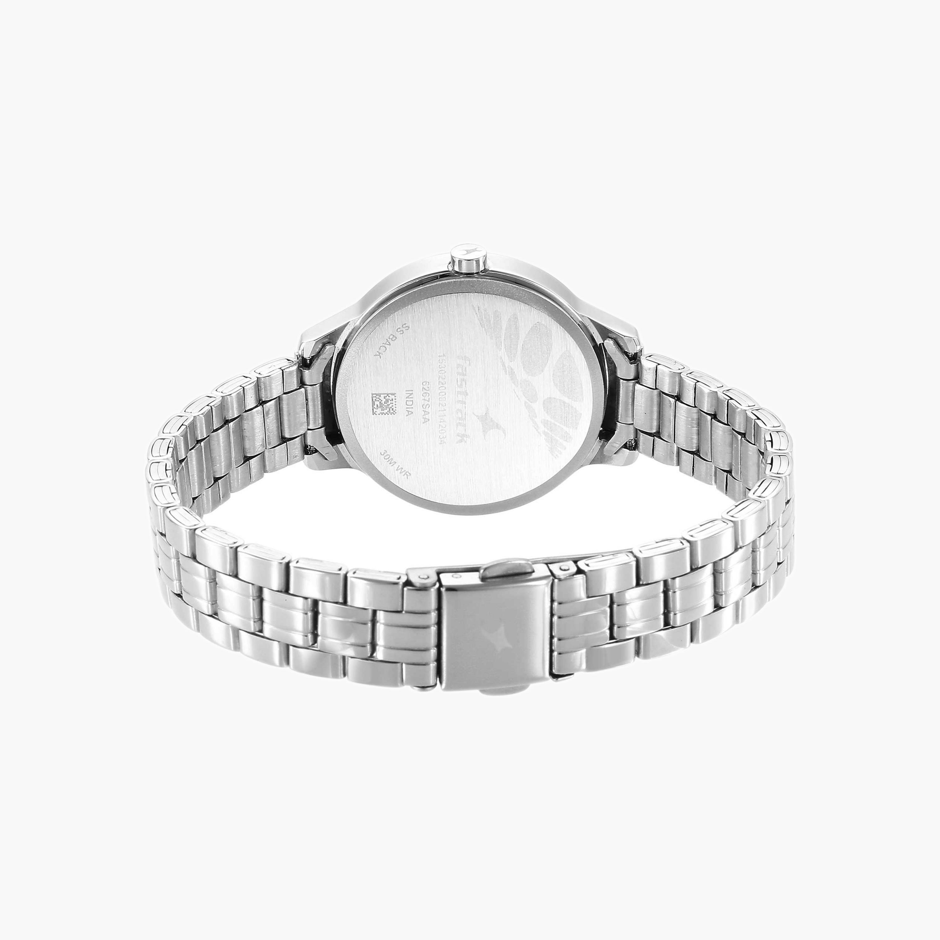Textured Dial Analogue Watch-women-watchesandjewellery-watches-image-4