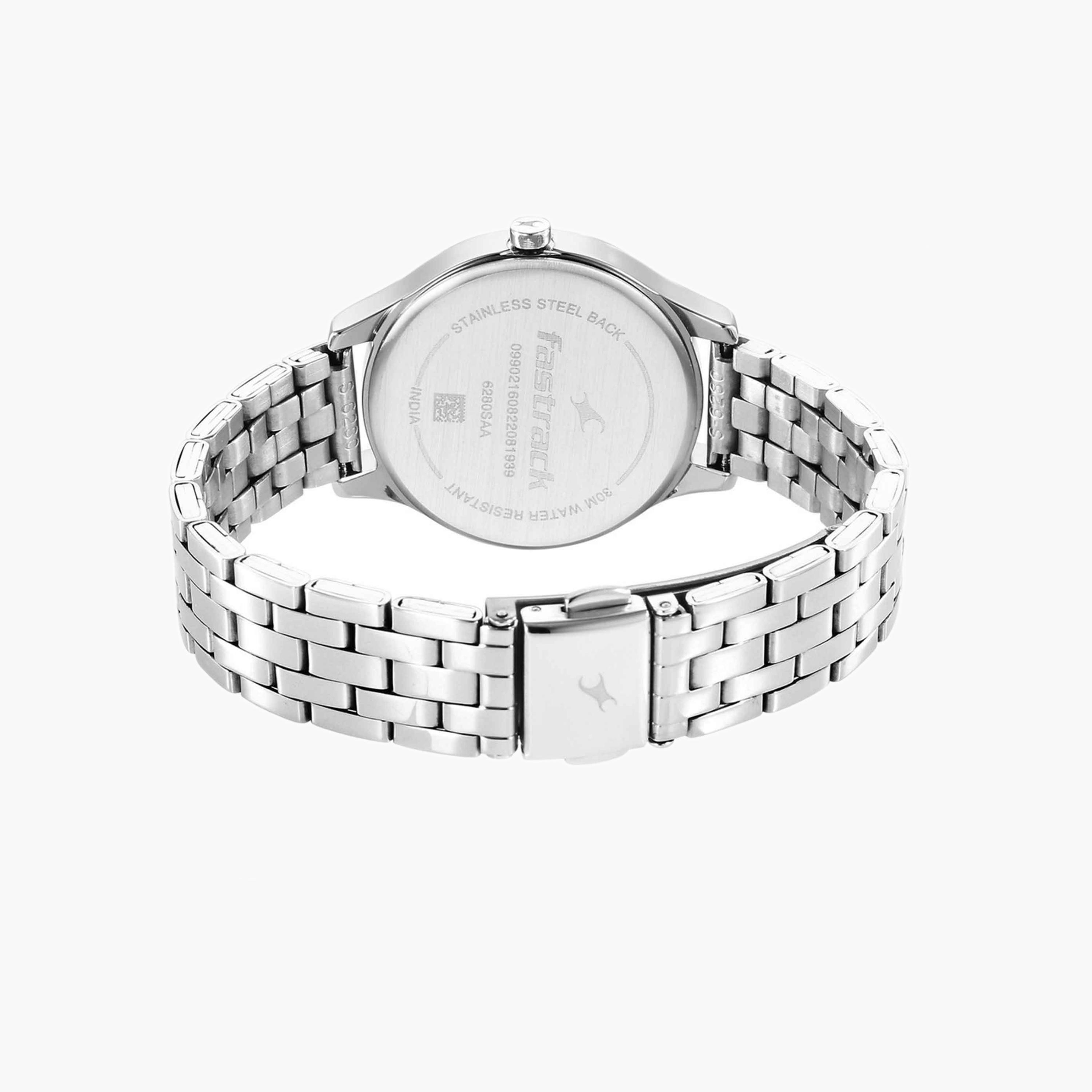 Textured Dial Analogue Watch-women-watchesandjewellery-watches-image-3