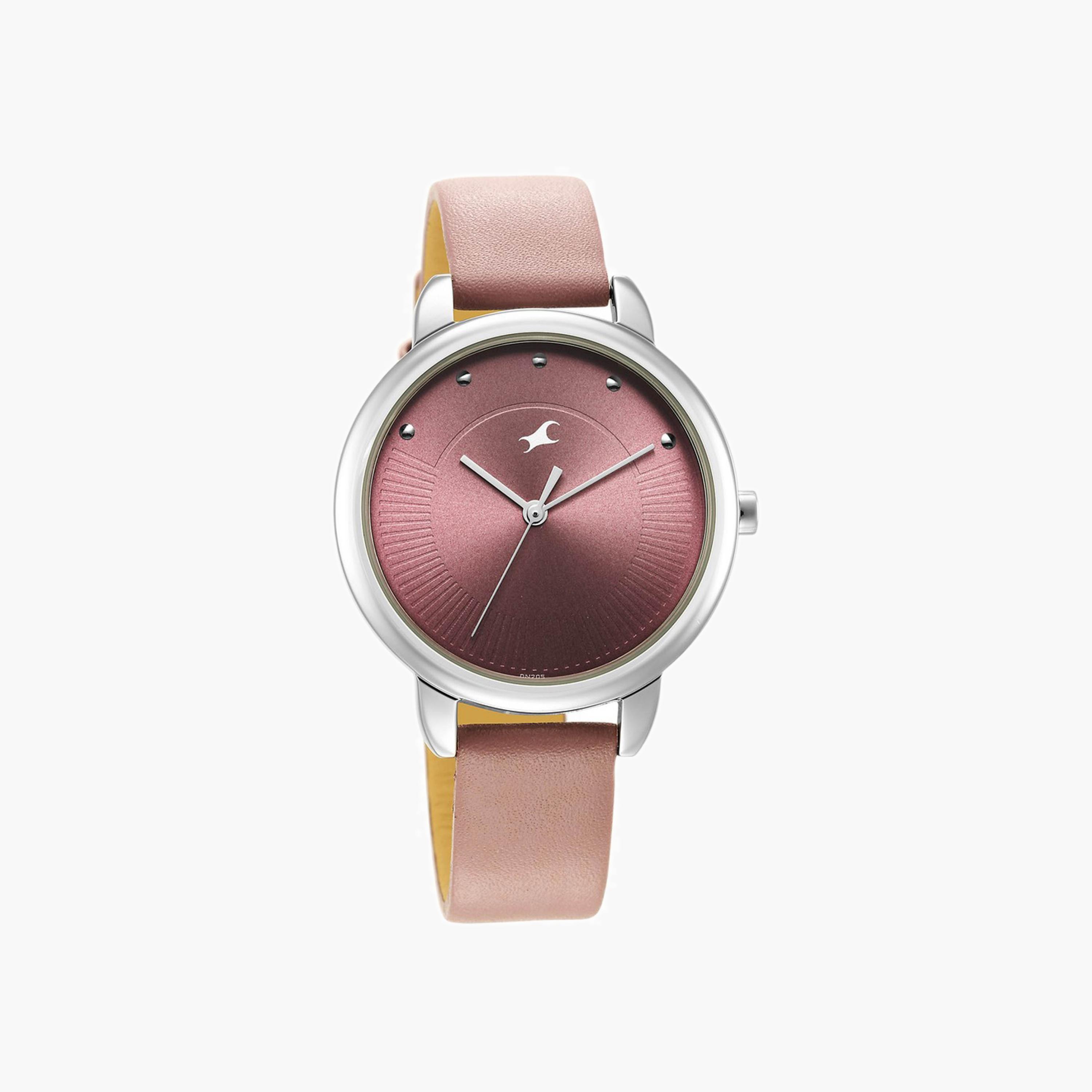 Textured Dial Analogue Watch-women-watchesandjewellery-watches-image-1