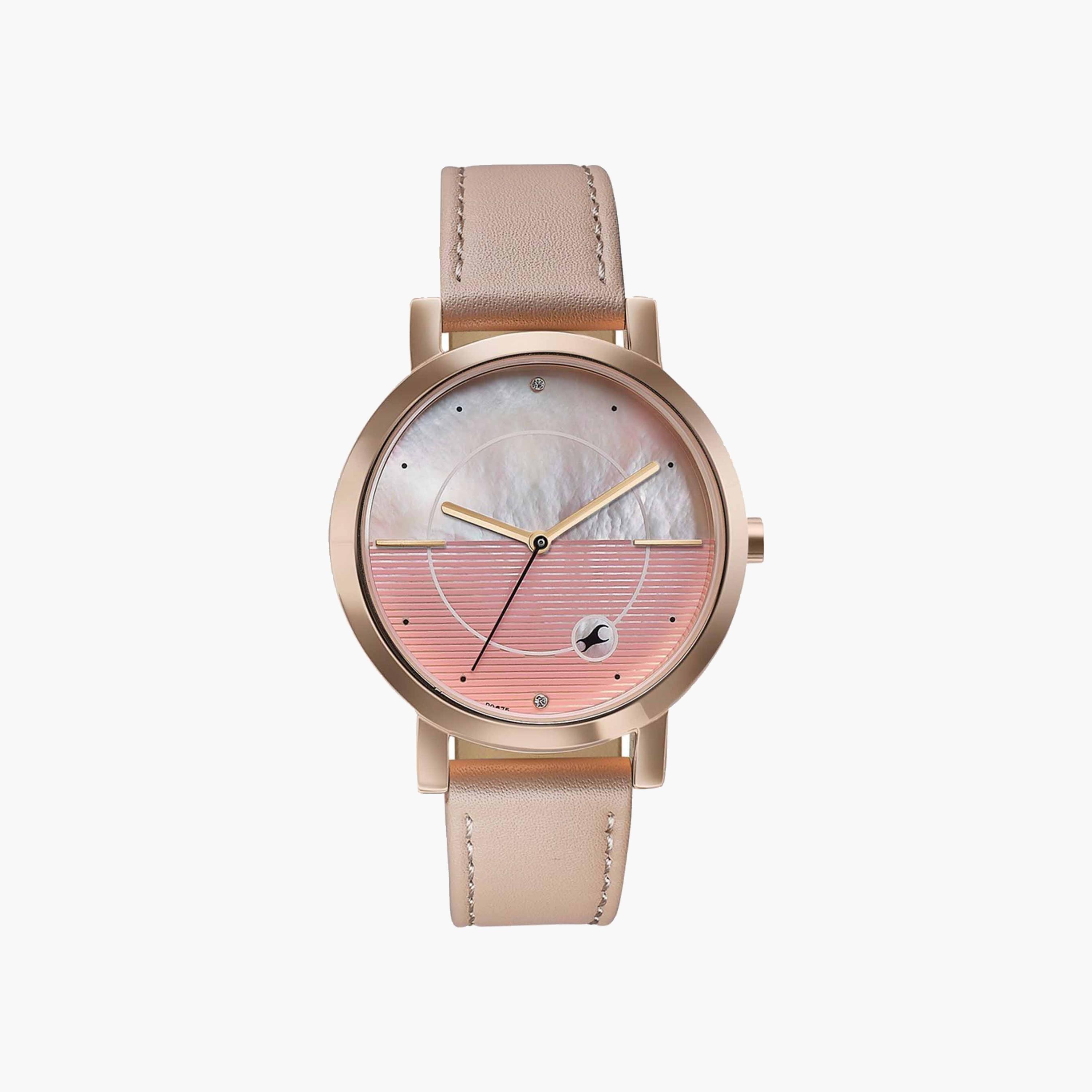Fastrack Elegant Rose Gold Ladies Watch-women-watchesandjewellery-watches-image-1
