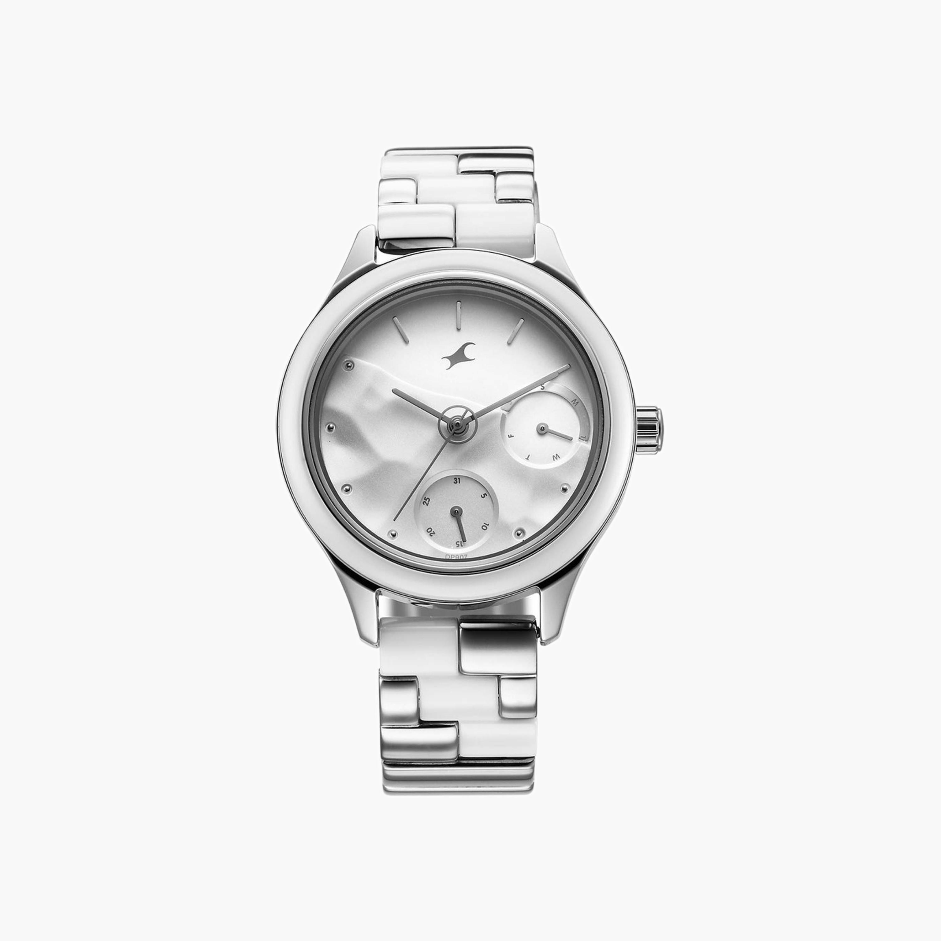 Fastrack Round Dial Link Watch-women-watchesandjewellery-watches-image-1