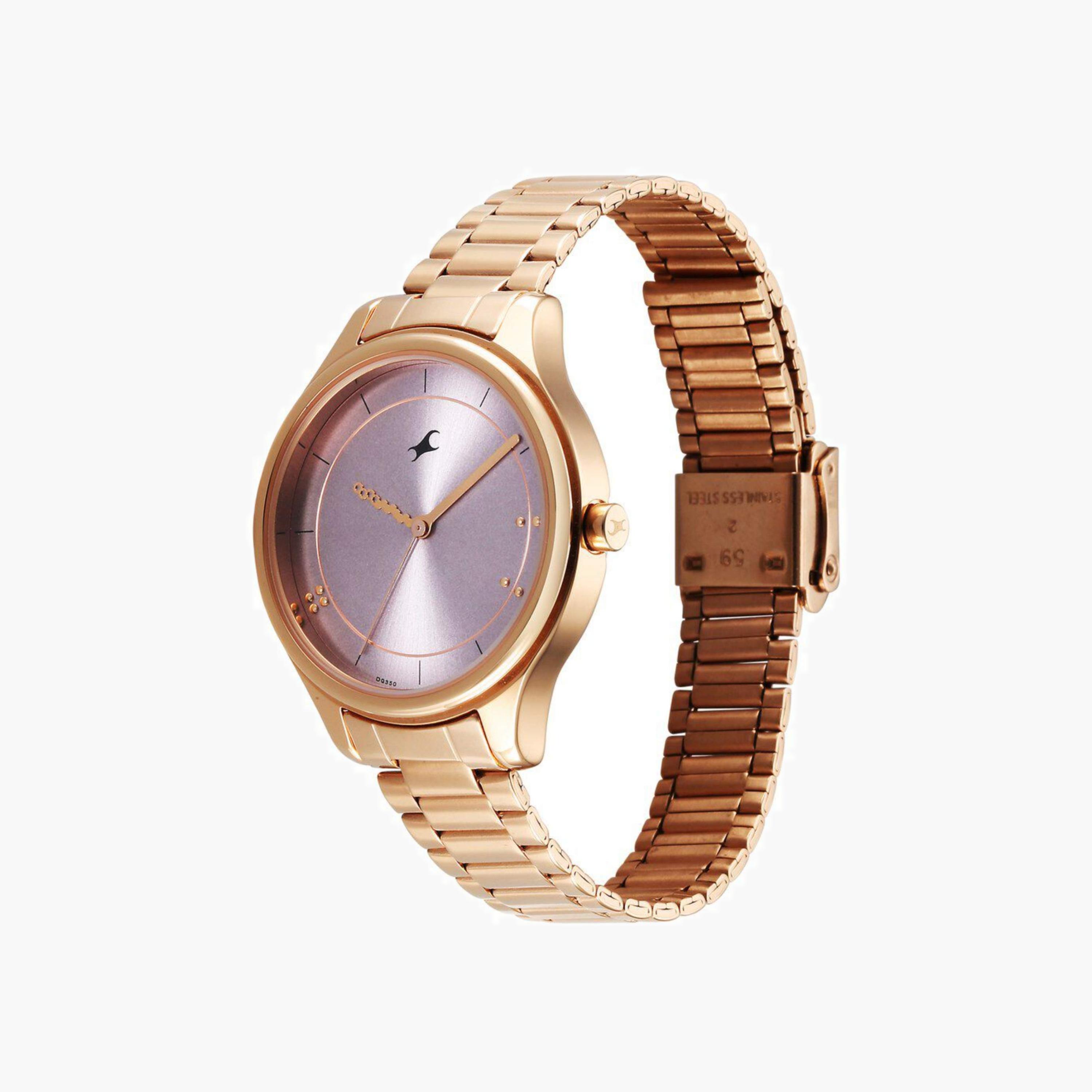 Metal Strap Analogue Watch-women-watchesandjewellery-watches-image-2