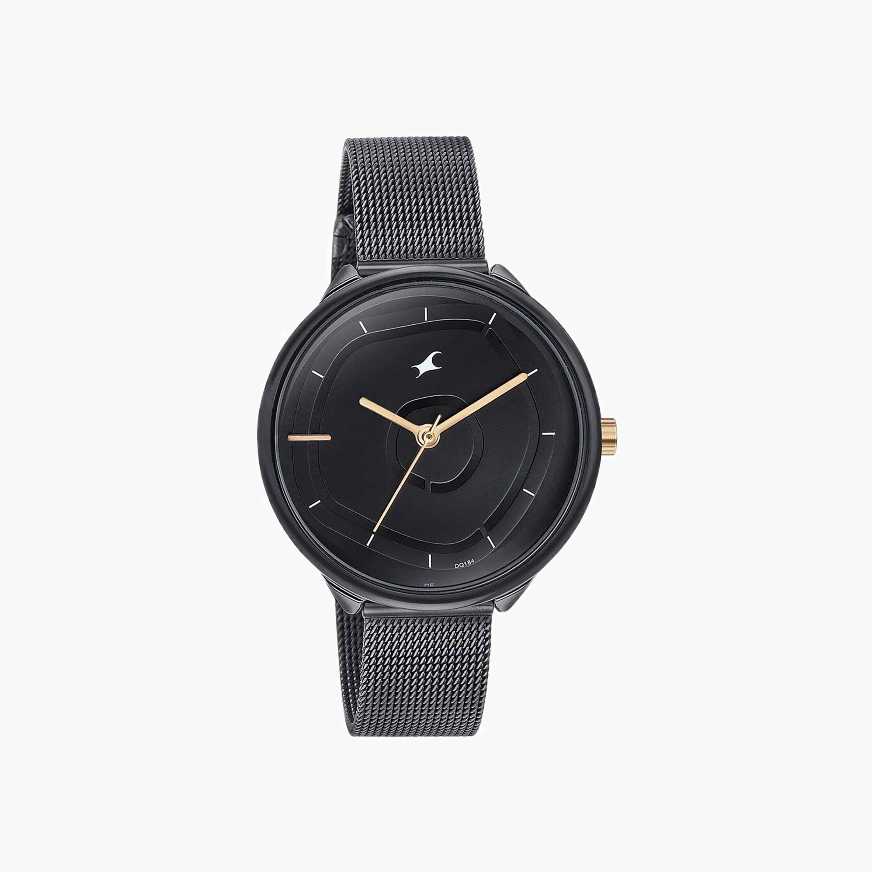 Fastrack Analogue Watch with Mesh Strap-women-watchesandjewellery-watches-image-1