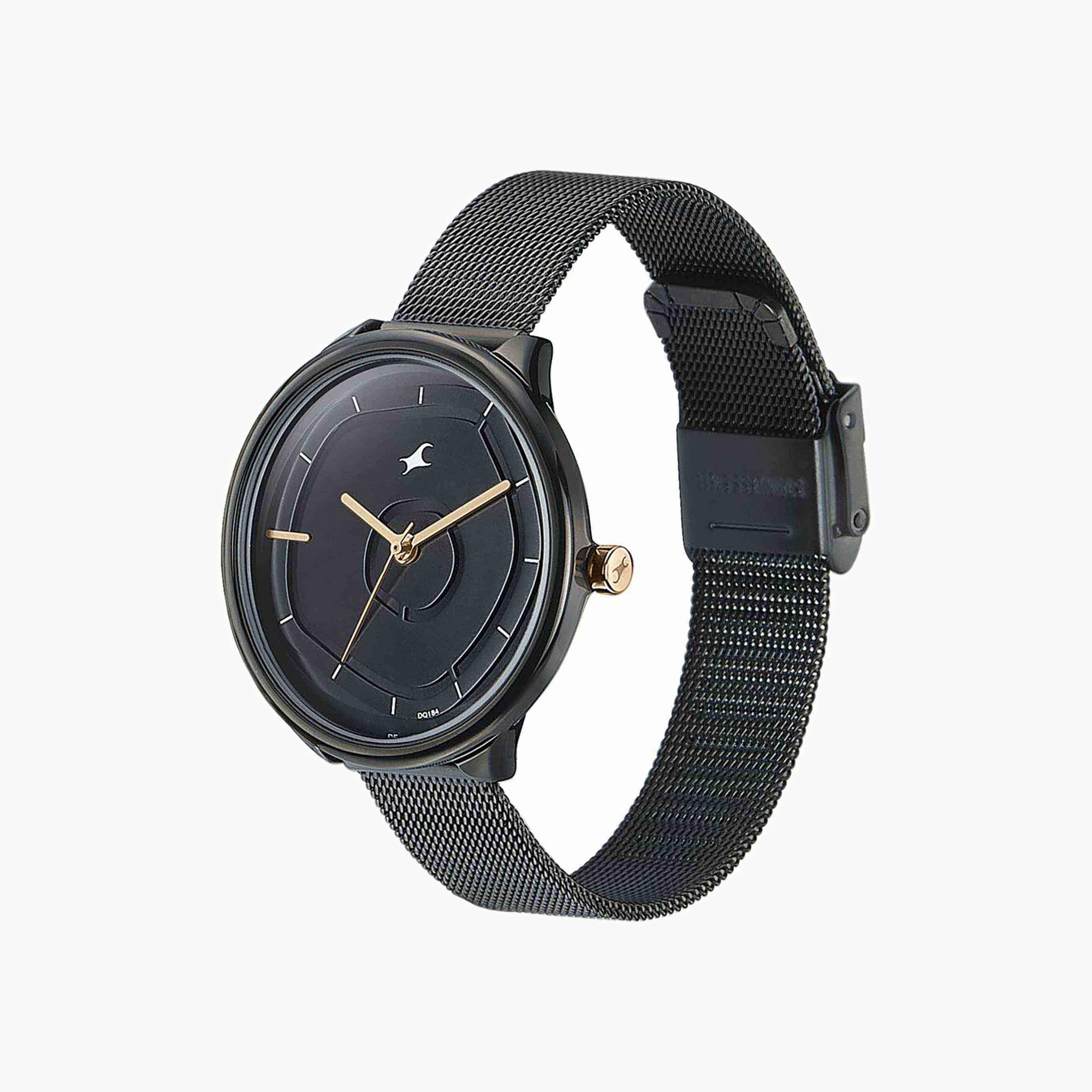Fastrack Analogue Watch with Mesh Strap-women-watchesandjewellery-watches-image-2