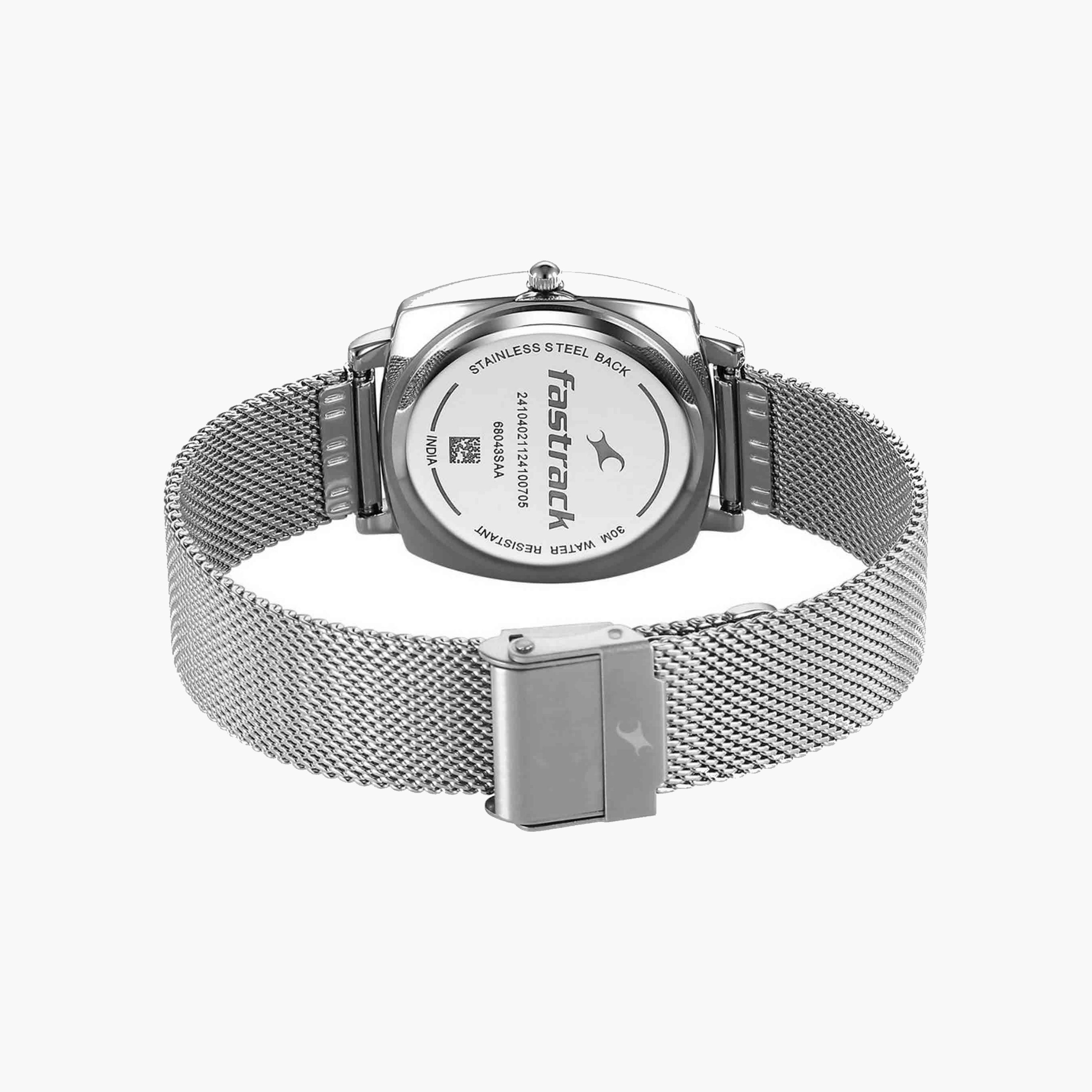 Fastrack Silver Mesh Strap Ladies Watch-women-watchesandjewellery-watches-image-5