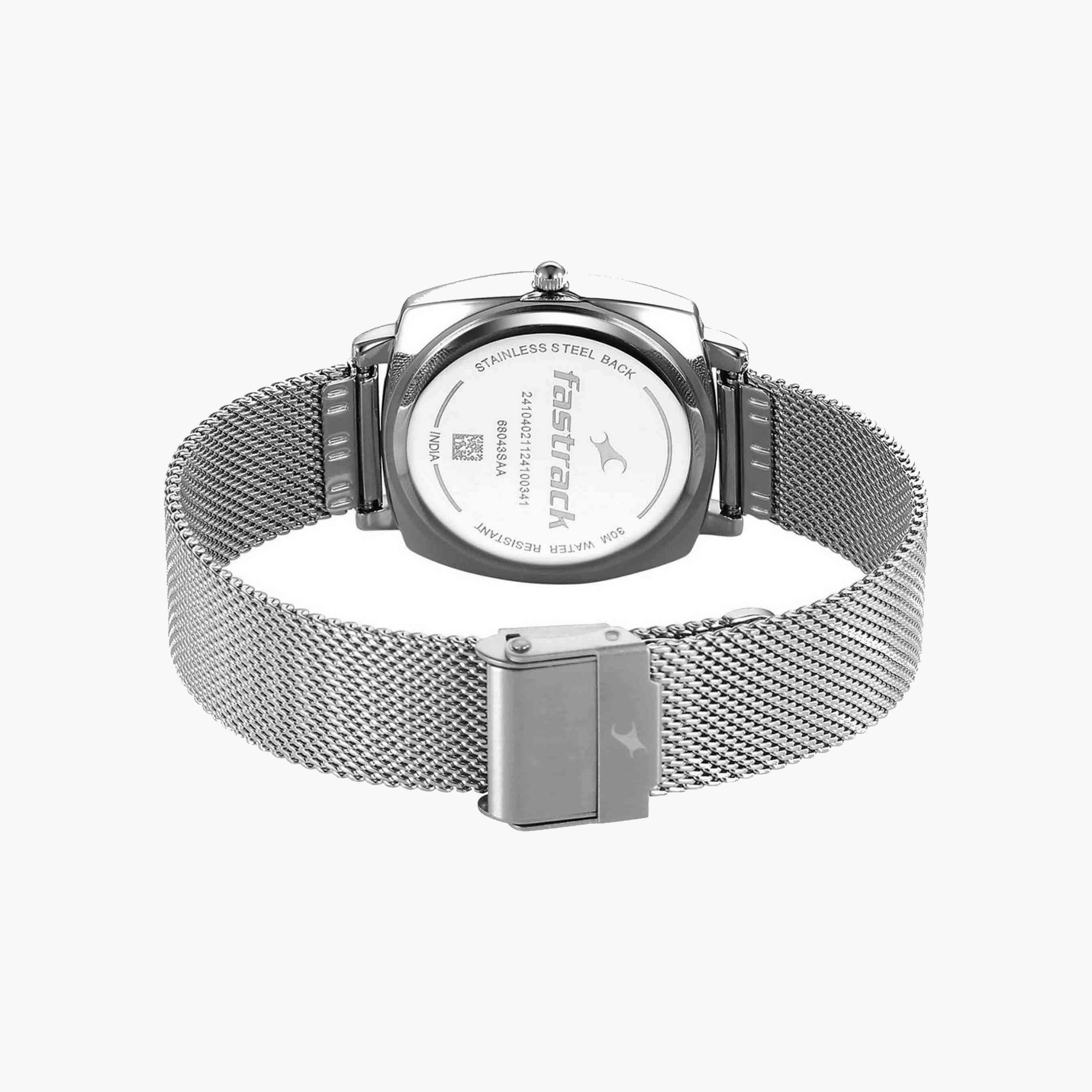 Fastrack Square Dial Mesh Strap Watch-women-watchesandjewellery-watches-image-4