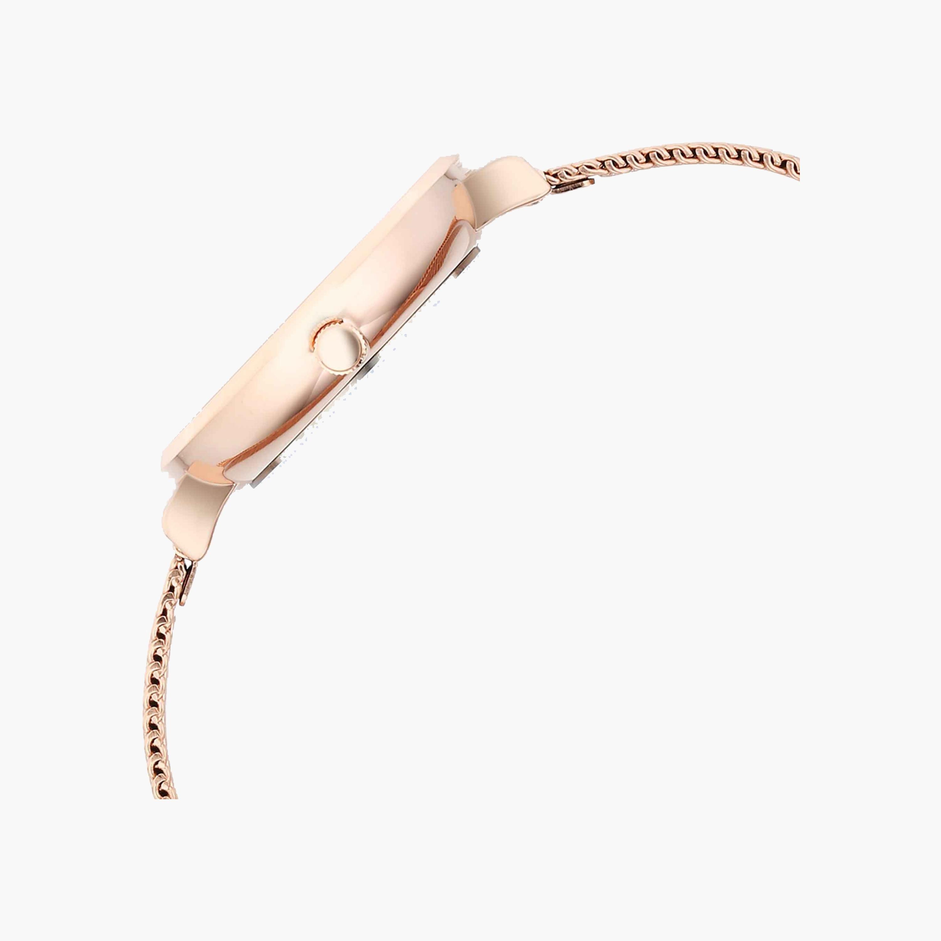 Fastrack Rose Gold Mesh Strap Watch-women-watchesandjewellery-watches-image-5
