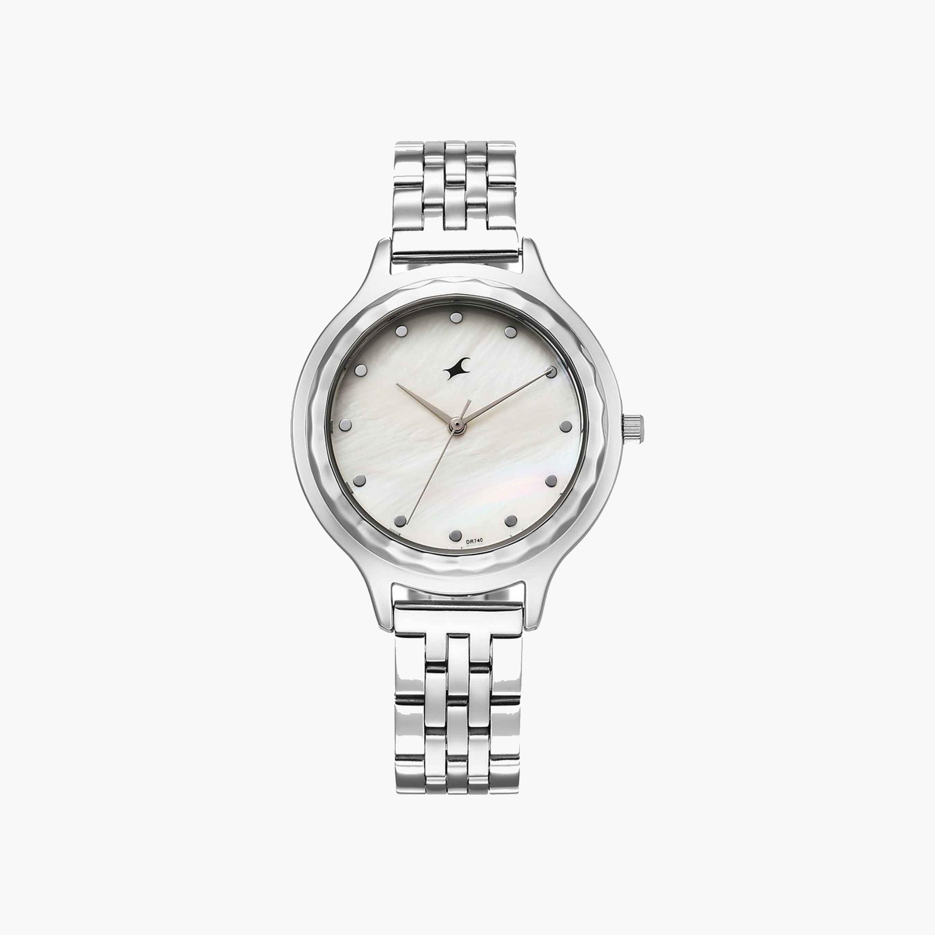 Fastrack Elegant Silver-Tone Ladies Watch-women-watchesandjewellery-watches-image-1