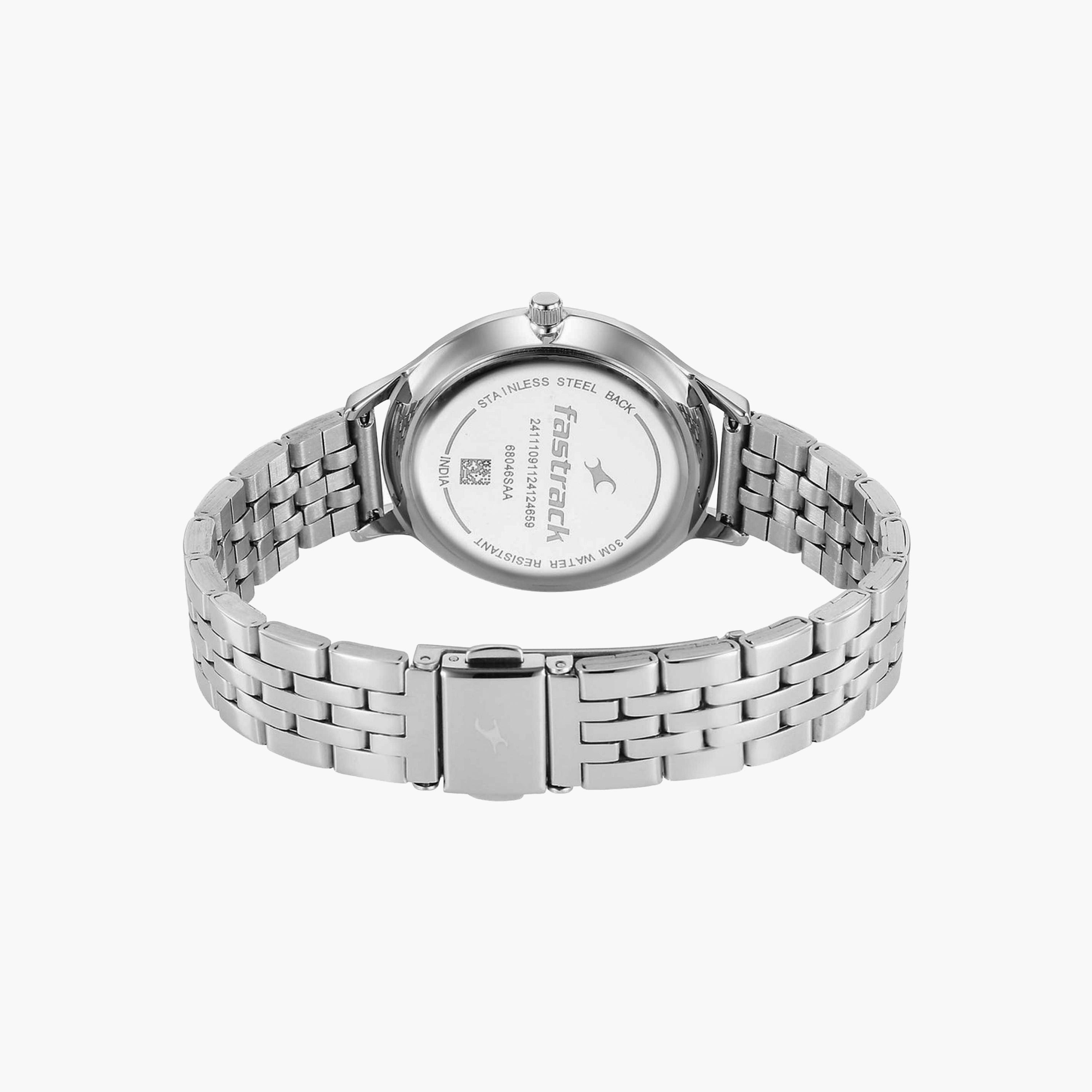 Fastrack Elegant Silver-Tone Ladies Watch-women-watchesandjewellery-watches-image-4