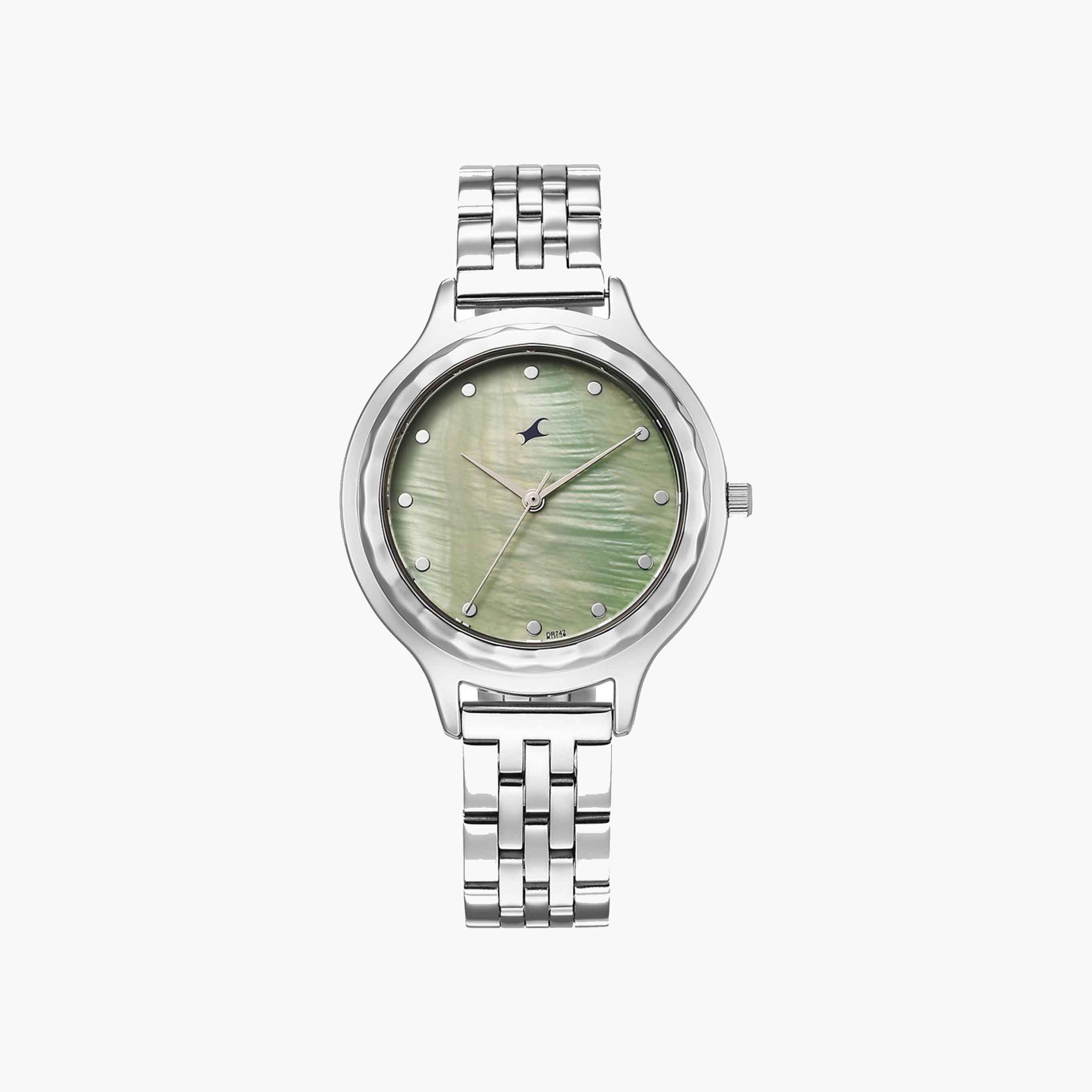 Fastrack Silver Stainless Steel Ladies Watch-women-watchesandjewellery-watches-image-1