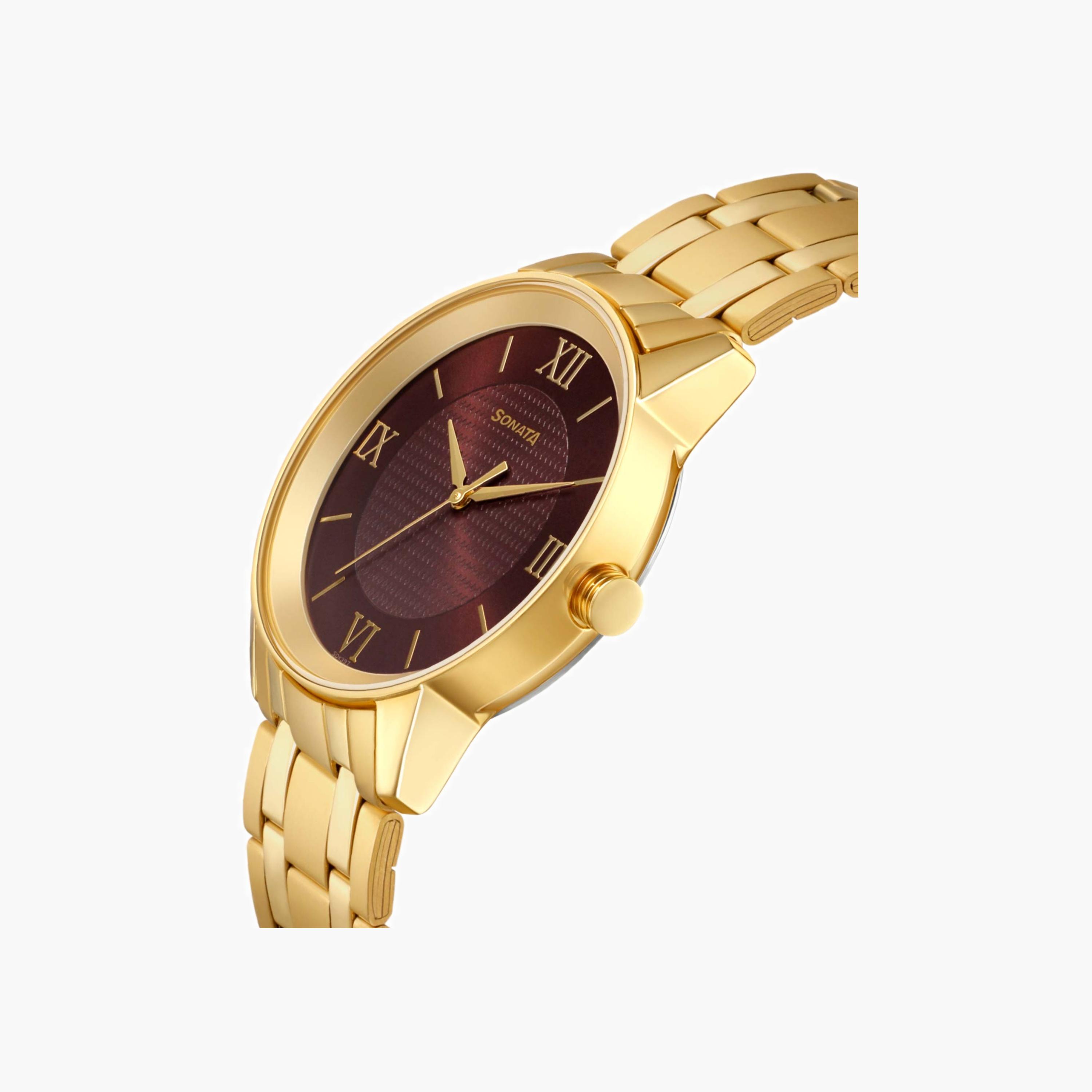 Sonata Analogue Metal Watch-men-watchesandjewellery-watches-image-3
