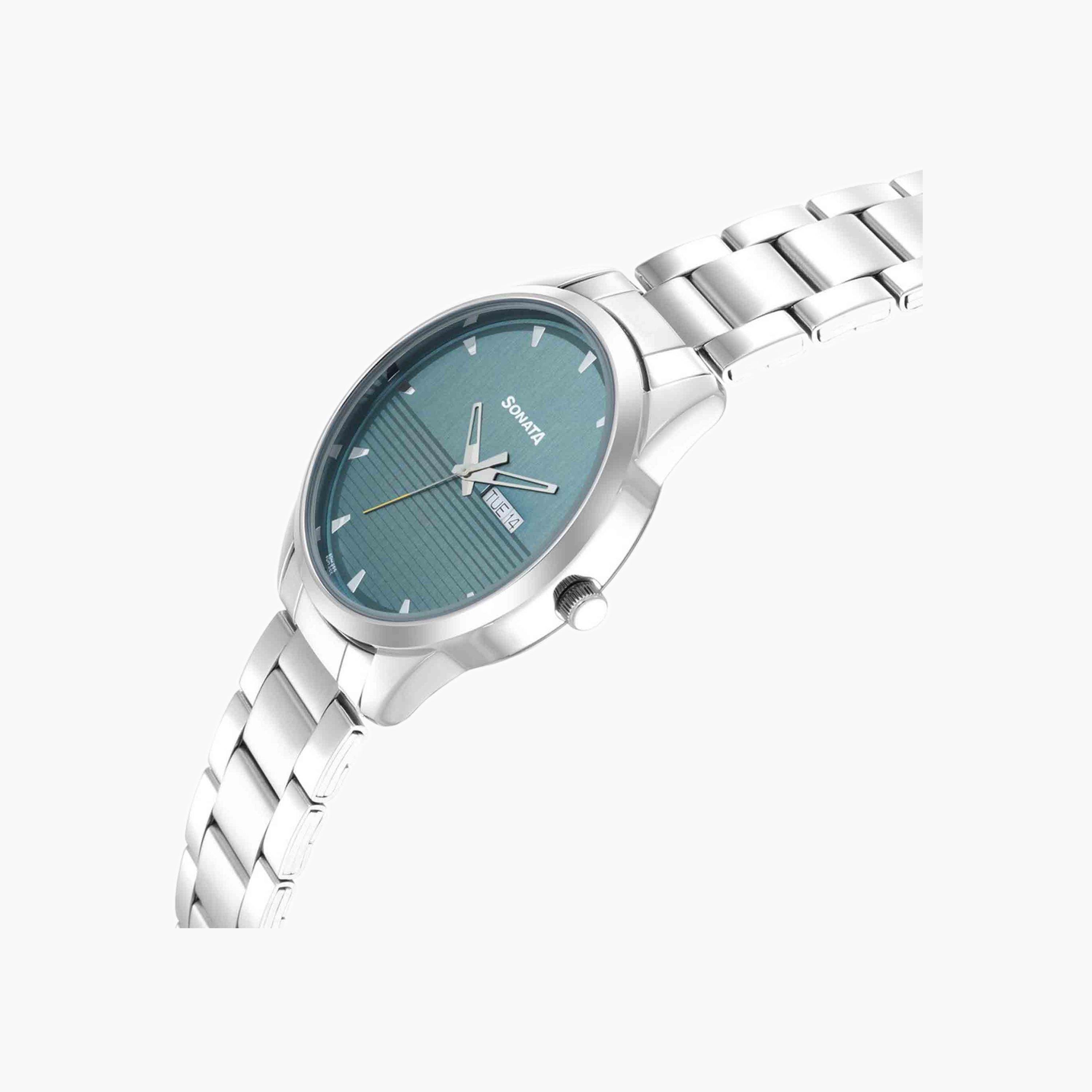 Stainless Steel Analogue Watch-men-watchesandjewellery-watches-image-3